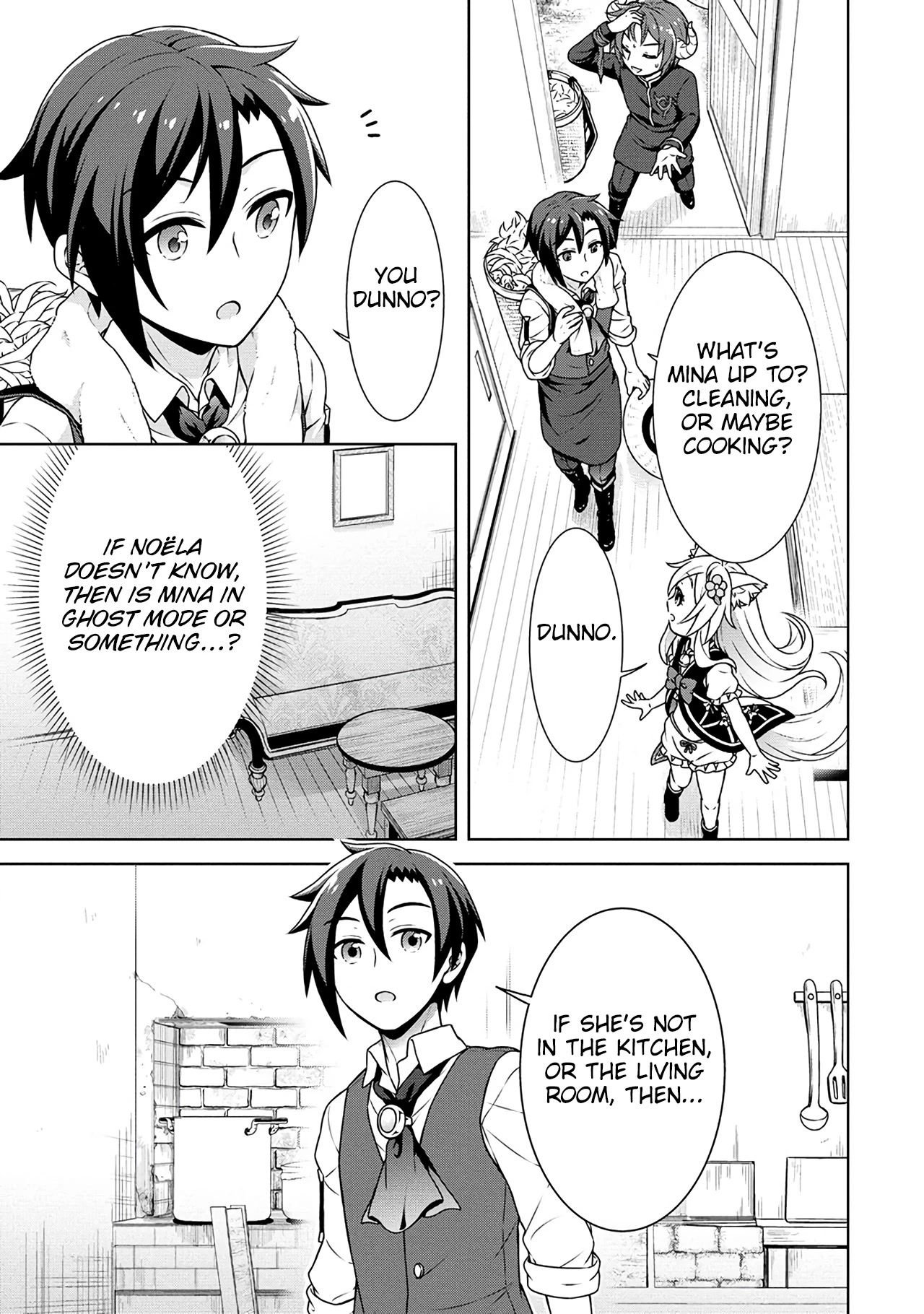 Cheat Pharmacist's Slow Life: Making a Drugstore in Another World Chapter 42 page 4 - Chapter 42: Spoil me every now and then