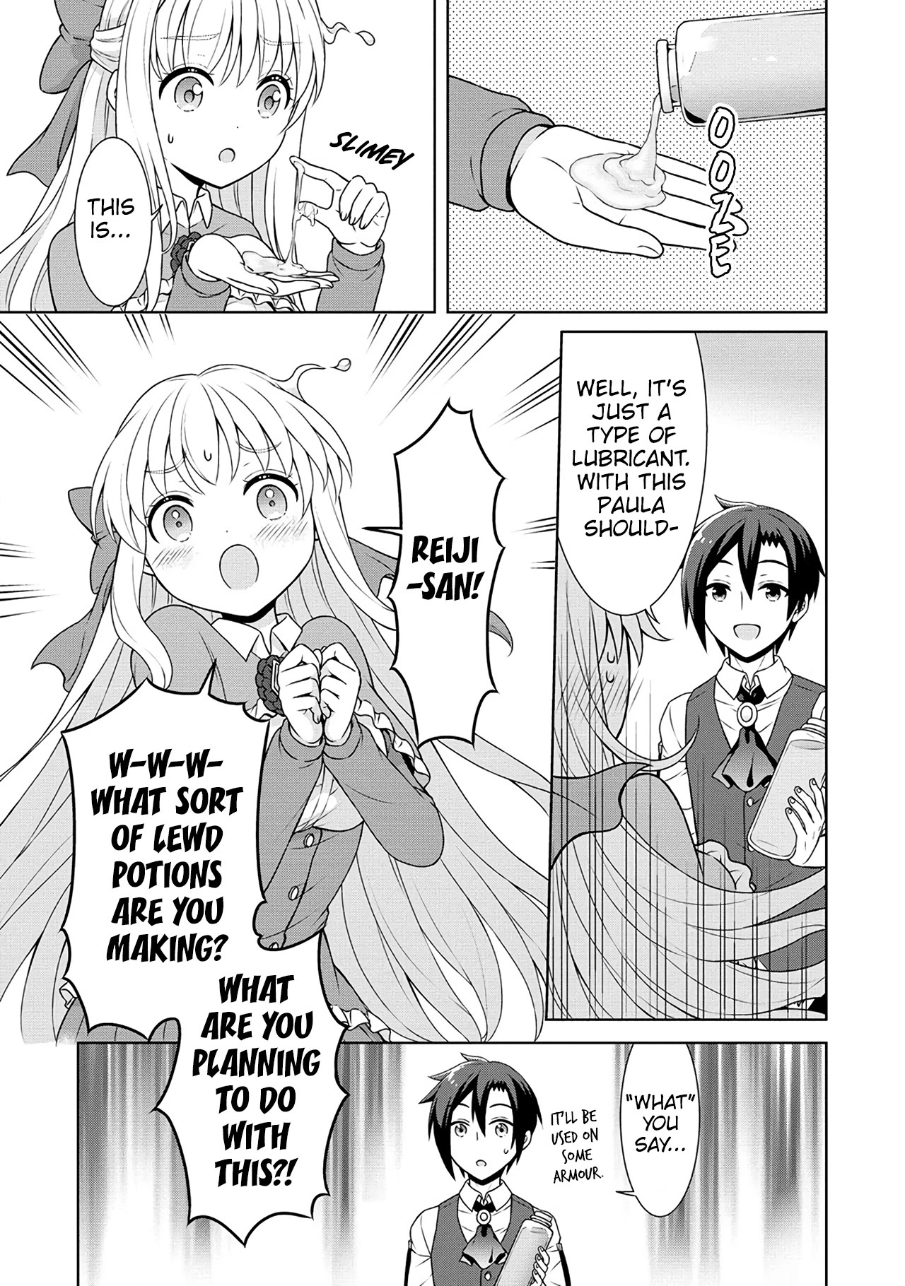Cheat Pharmacist's Slow Life: Making a Drugstore in Another World Chapter 44 page 10 - Chapter 44: A different kind of Lotion!?
