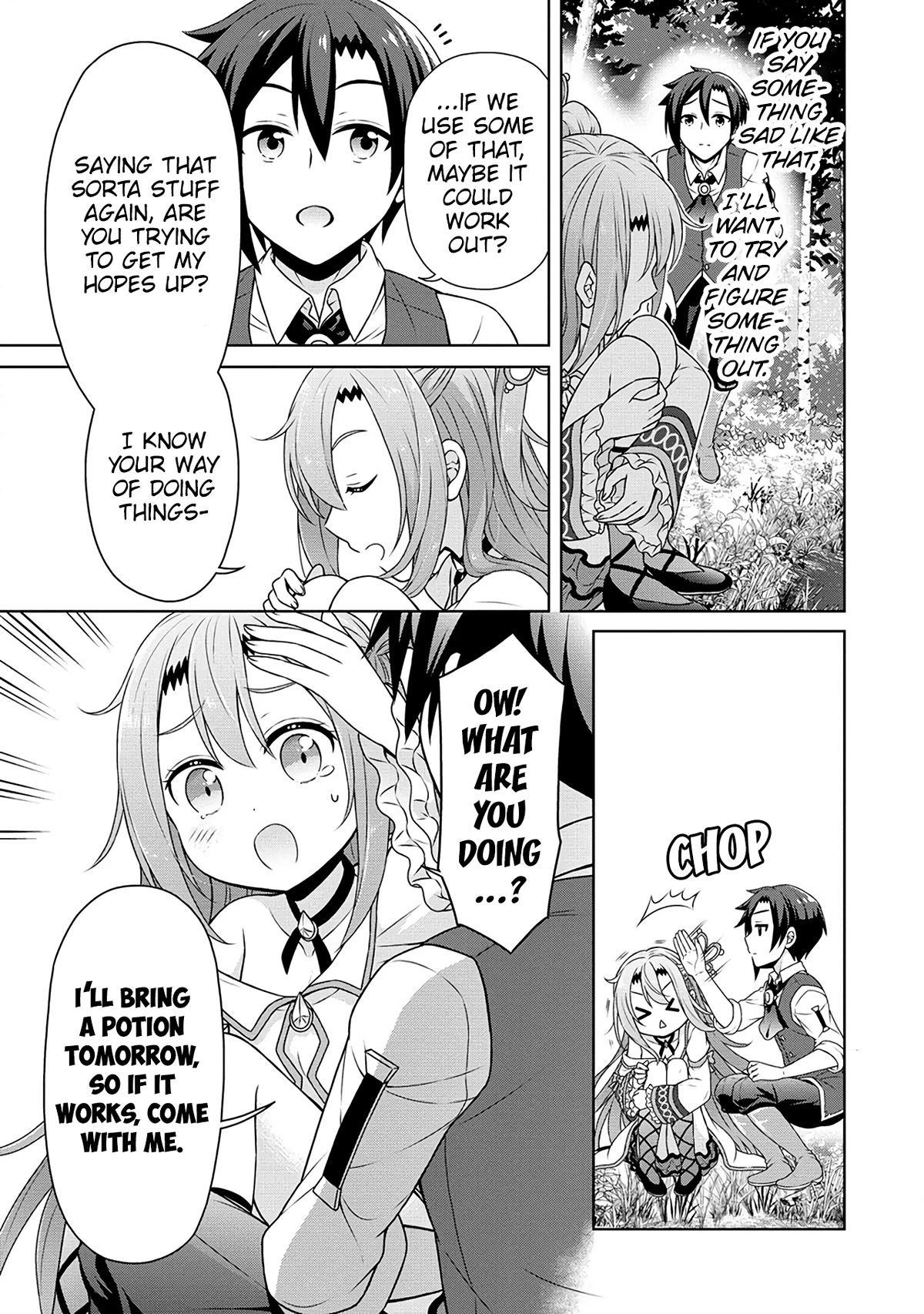 Cheat Pharmacist's Slow Life: Making a Drugstore in Another World Chapter 47 page 12 - Chapter 47: Friends