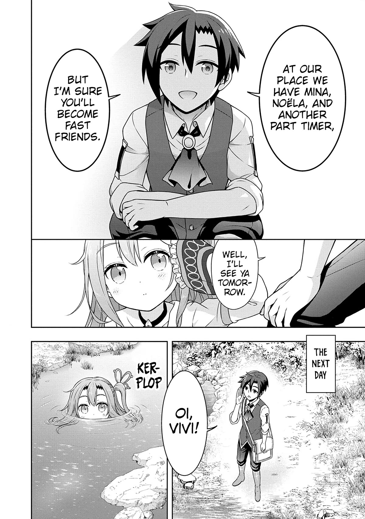 Cheat Pharmacist's Slow Life: Making a Drugstore in Another World Chapter 47 page 13 - Chapter 47: Friends