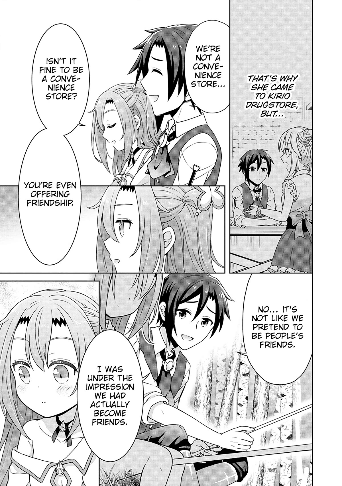 Cheat Pharmacist's Slow Life: Making a Drugstore in Another World Chapter 47 page 6 - Chapter 47: Friends
