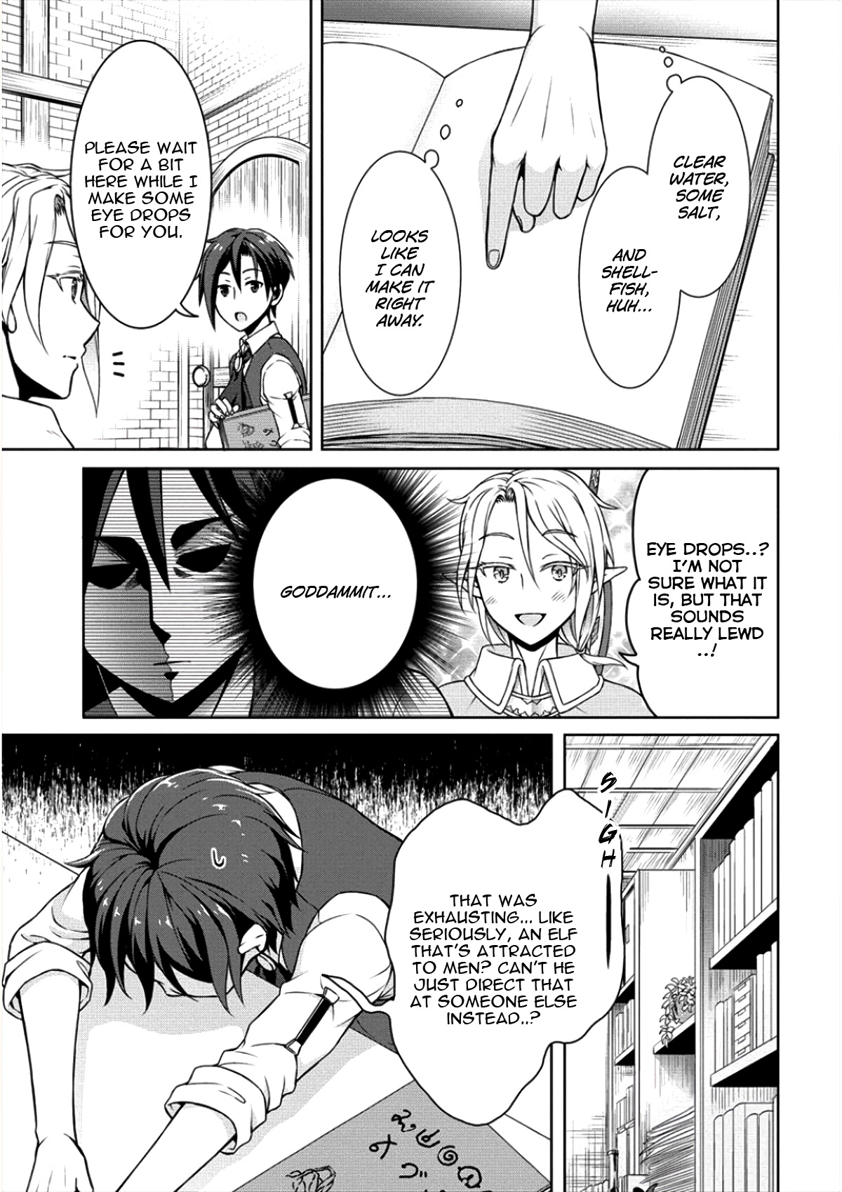 Cheat Pharmacist's Slow Life: Making a Drugstore in Another World Chapter 5 page 16 - Chapter 5: What the Beautiful Elf truly wants