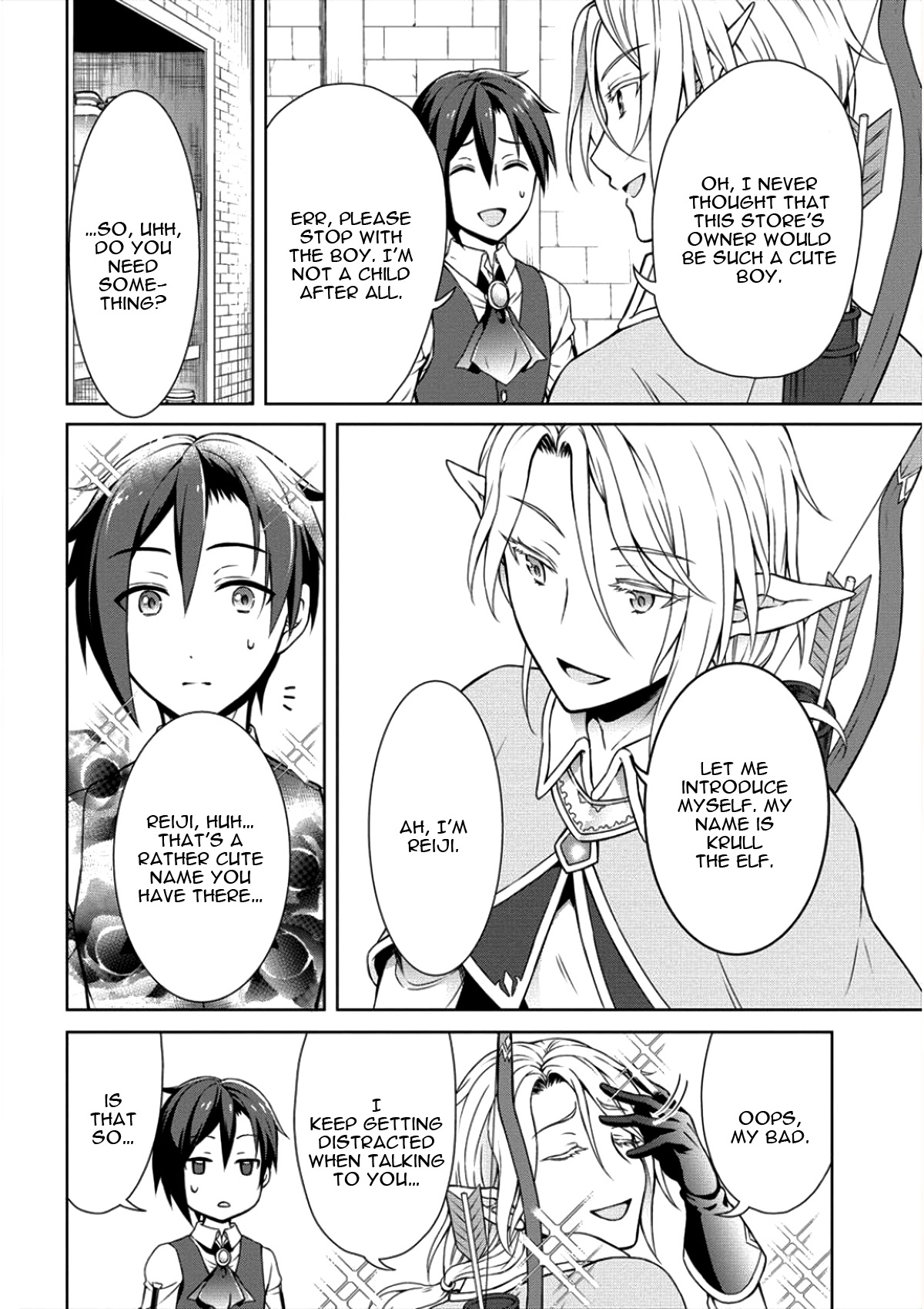Cheat Pharmacist's Slow Life: Making a Drugstore in Another World Chapter 5 page 9 - Chapter 5: What the Beautiful Elf truly wants