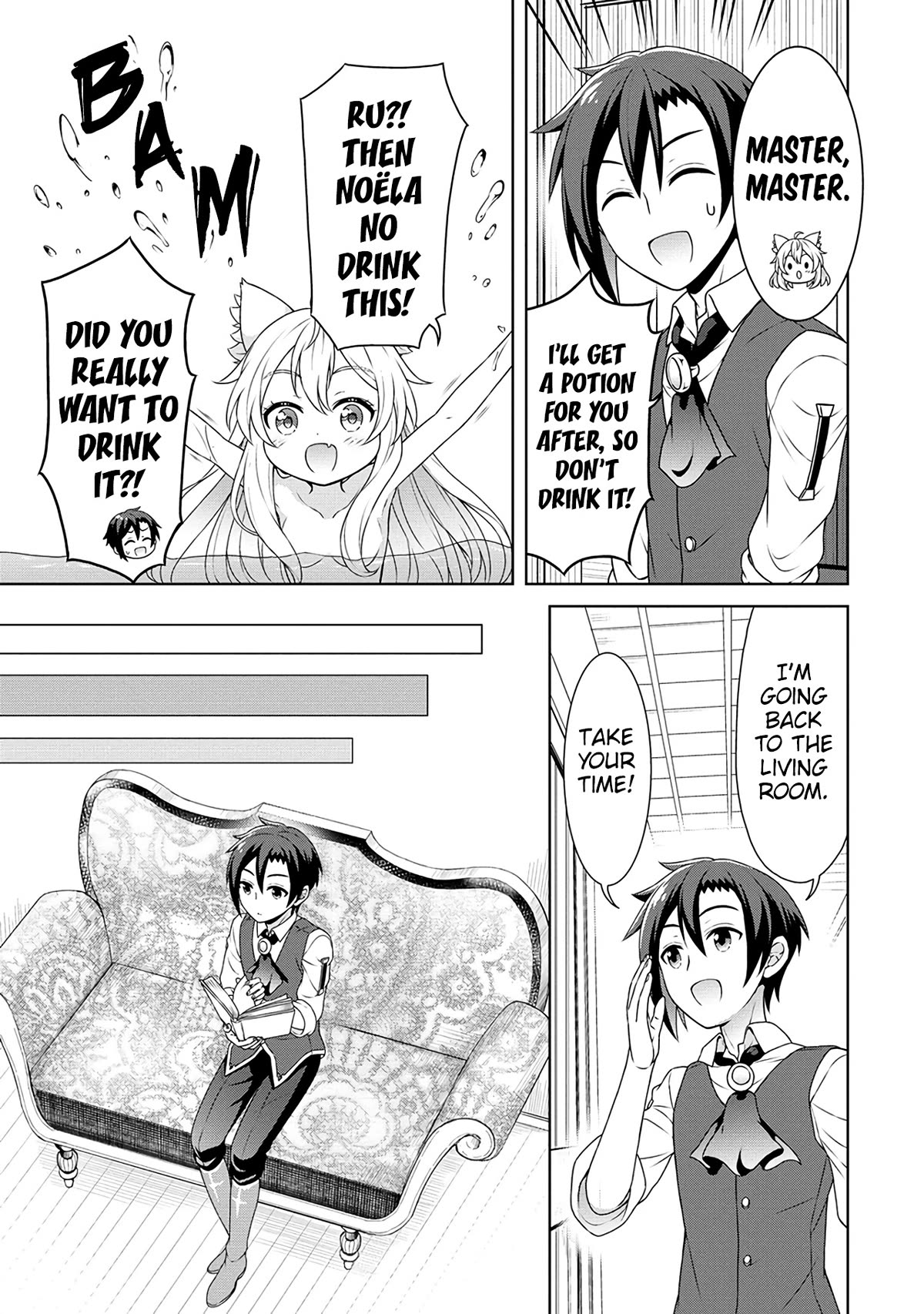 Cheat Pharmacist's Slow Life: Making a Drugstore in Another World Chapter 50 page 14 - Chapter 50: Bubble Trouble