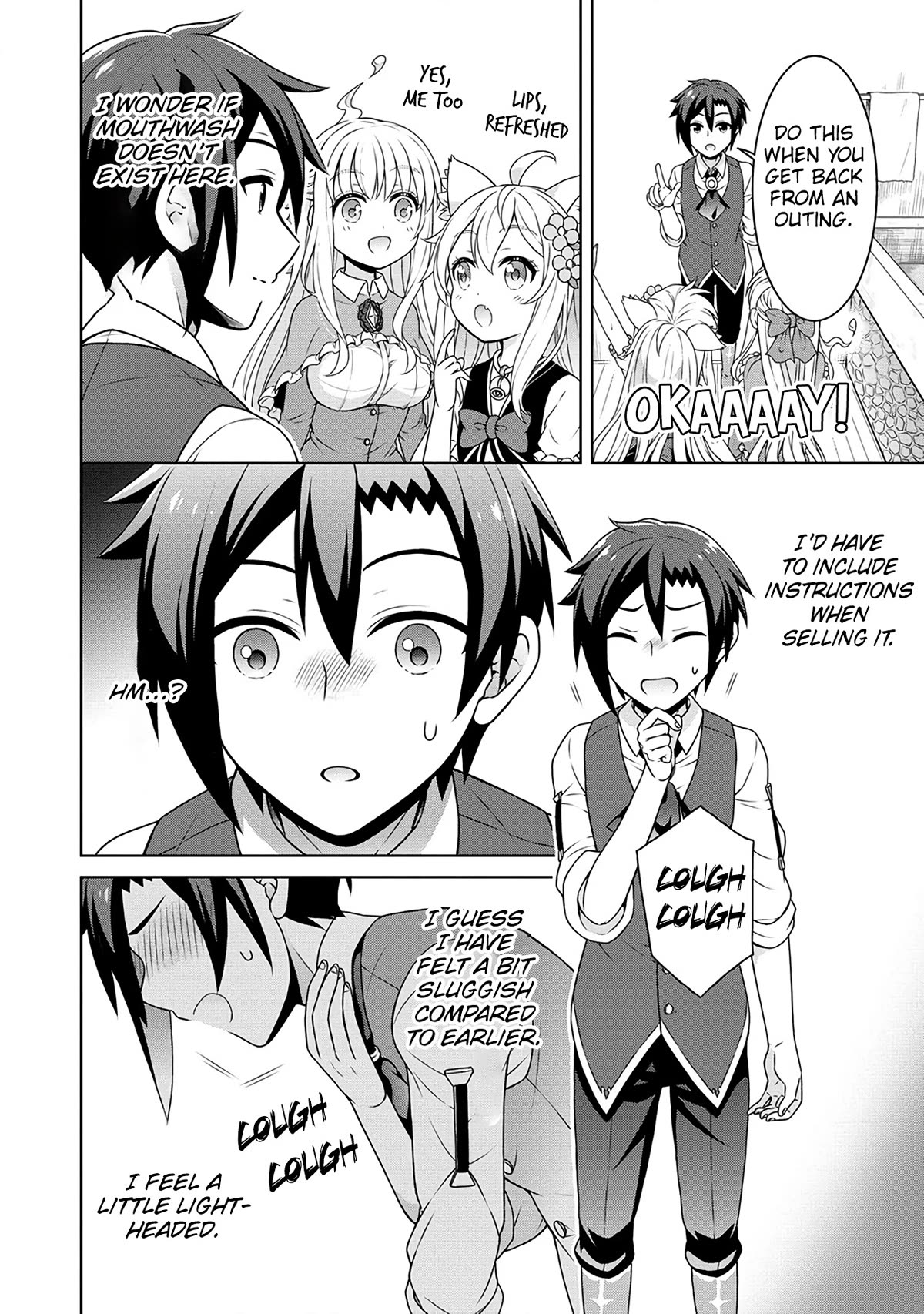 Cheat Pharmacist's Slow Life: Making a Drugstore in Another World Chapter 51 page 11 - Chapter 51: Coddle me once in a while