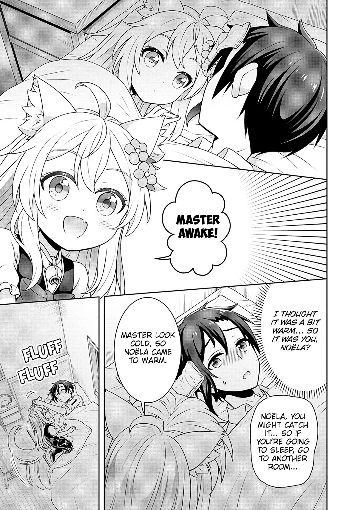Cheat Pharmacist's Slow Life: Making a Drugstore in Another World Chapter 51 page 14 - Chapter 51: Coddle me once in a while