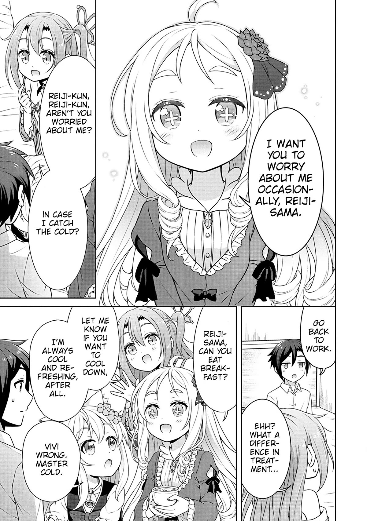 Cheat Pharmacist's Slow Life: Making a Drugstore in Another World Chapter 51 page 20 - Chapter 51: Coddle me once in a while