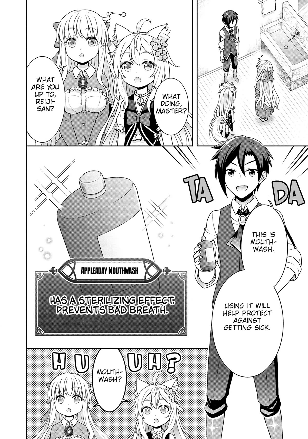 Cheat Pharmacist's Slow Life: Making a Drugstore in Another World Chapter 51 page 7 - Chapter 51: Coddle me once in a while