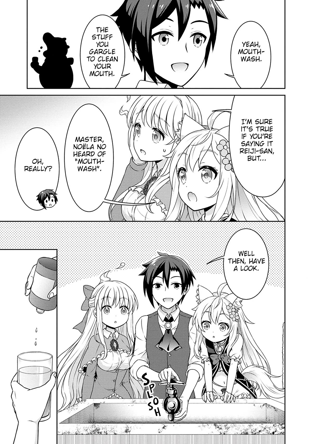 Cheat Pharmacist's Slow Life: Making a Drugstore in Another World Chapter 51 page 8 - Chapter 51: Coddle me once in a while
