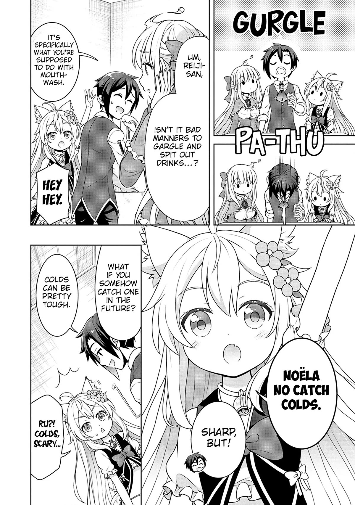 Cheat Pharmacist's Slow Life: Making a Drugstore in Another World Chapter 51 page 9 - Chapter 51: Coddle me once in a while