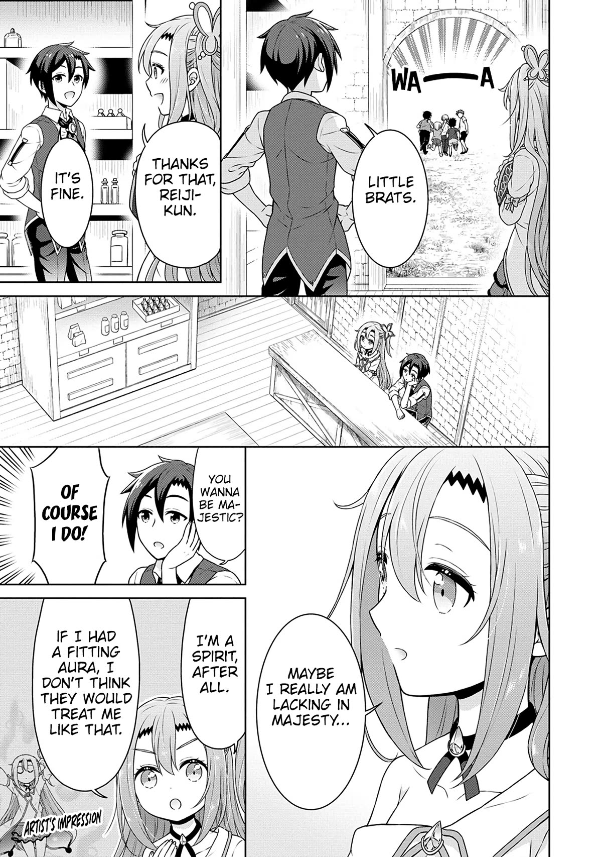 Cheat Pharmacist's Slow Life: Making a Drugstore in Another World Chapter 52 page 5 - Chapter 52: Do you like large women?