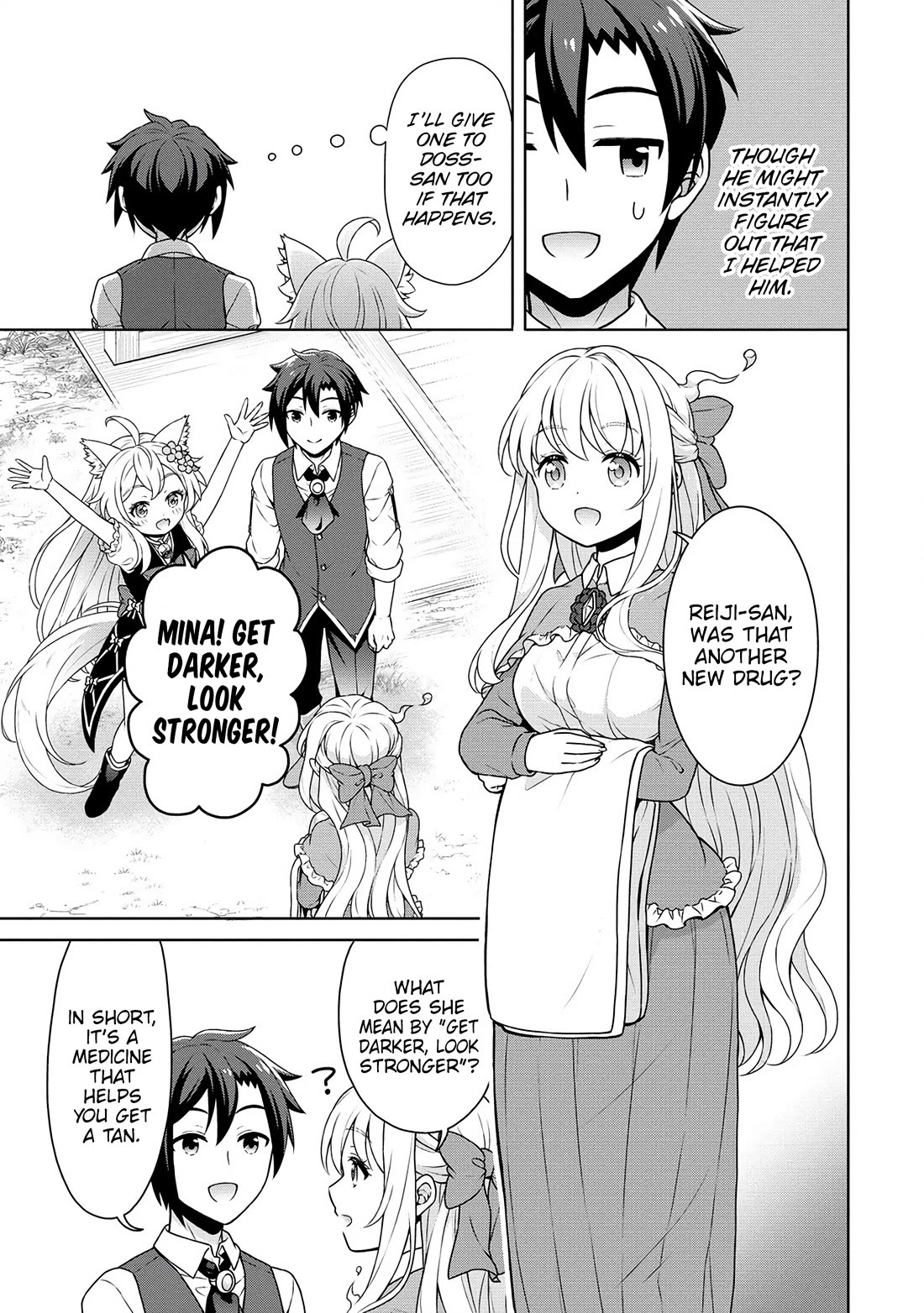 Cheat Pharmacist's Slow Life: Making a Drugstore in Another World Chapter 57 page 20 - Chapter 57: Power is Black