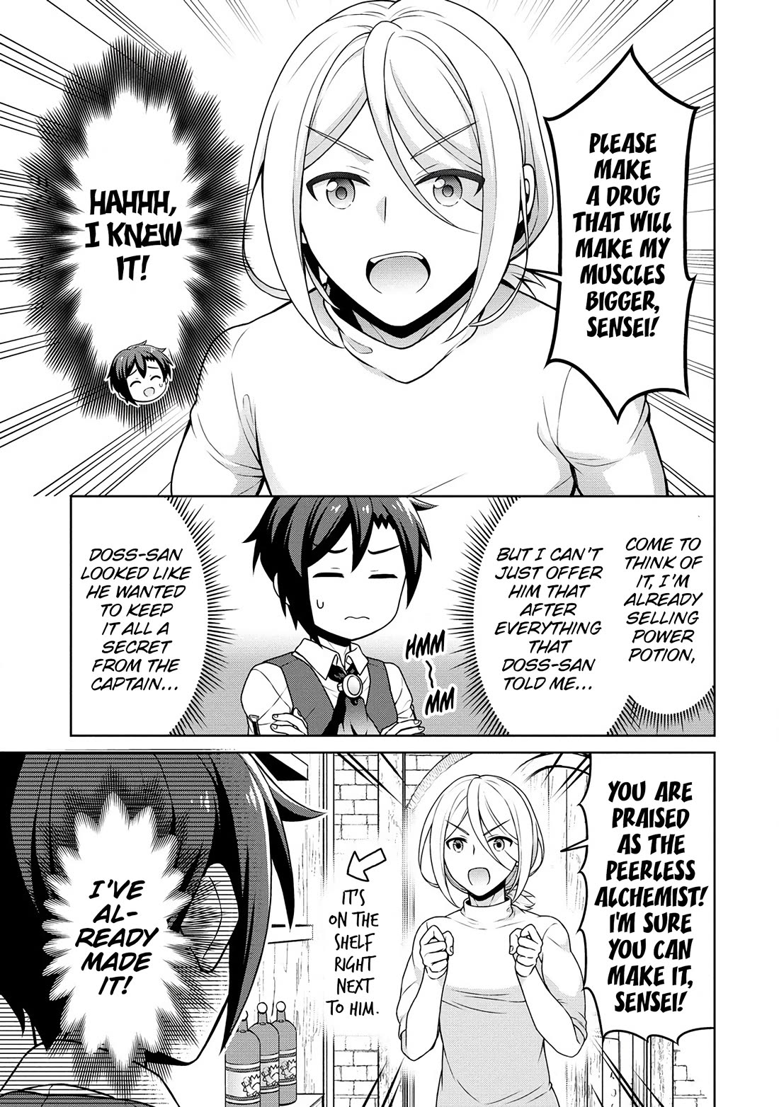 Cheat Pharmacist's Slow Life: Making a Drugstore in Another World Chapter 57 page 8 - Chapter 57: Power is Black