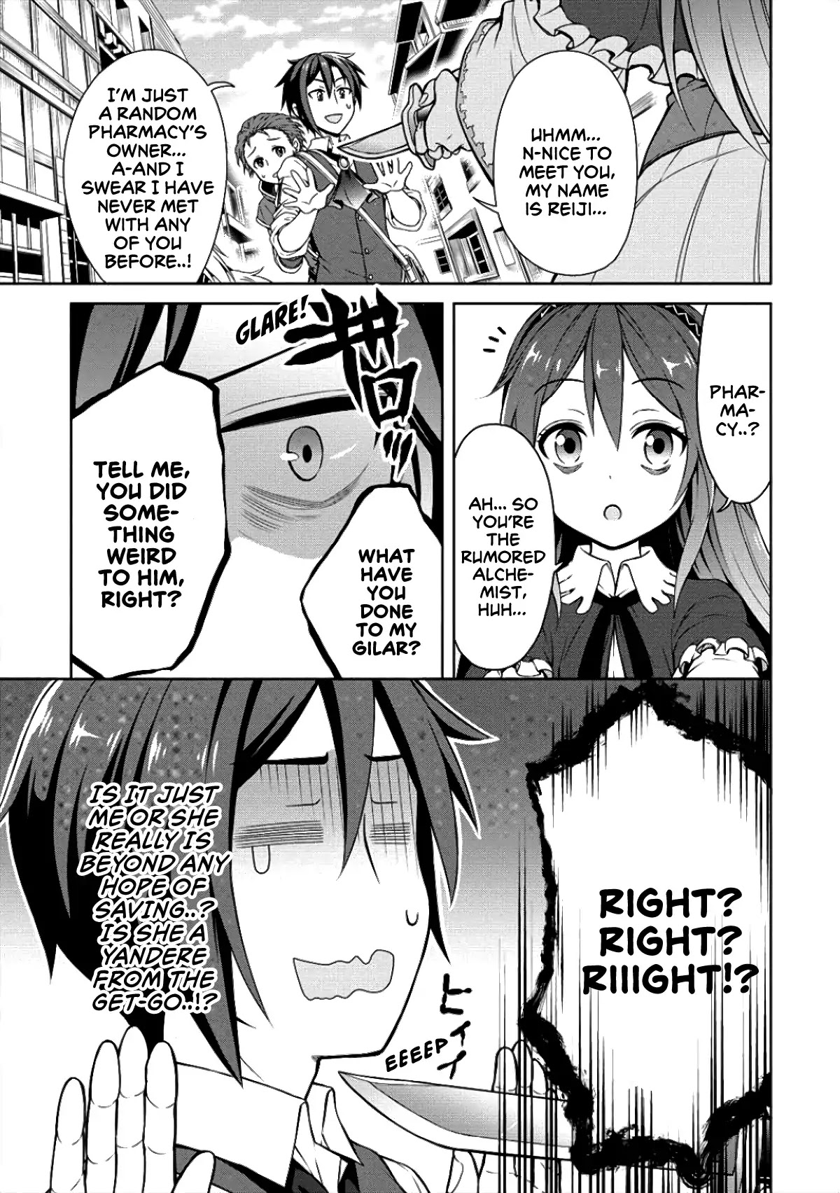 Cheat Pharmacist's Slow Life: Making a Drugstore in Another World Chapter 6 page 8 - Chapter 6: Lovesick Maiden