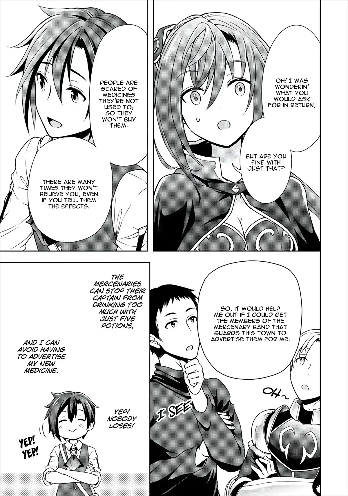 Cheat Pharmacist's Slow Life: Making a Drugstore in Another World Chapter 9 page 10 - Chapter 9: Let's Be Honest