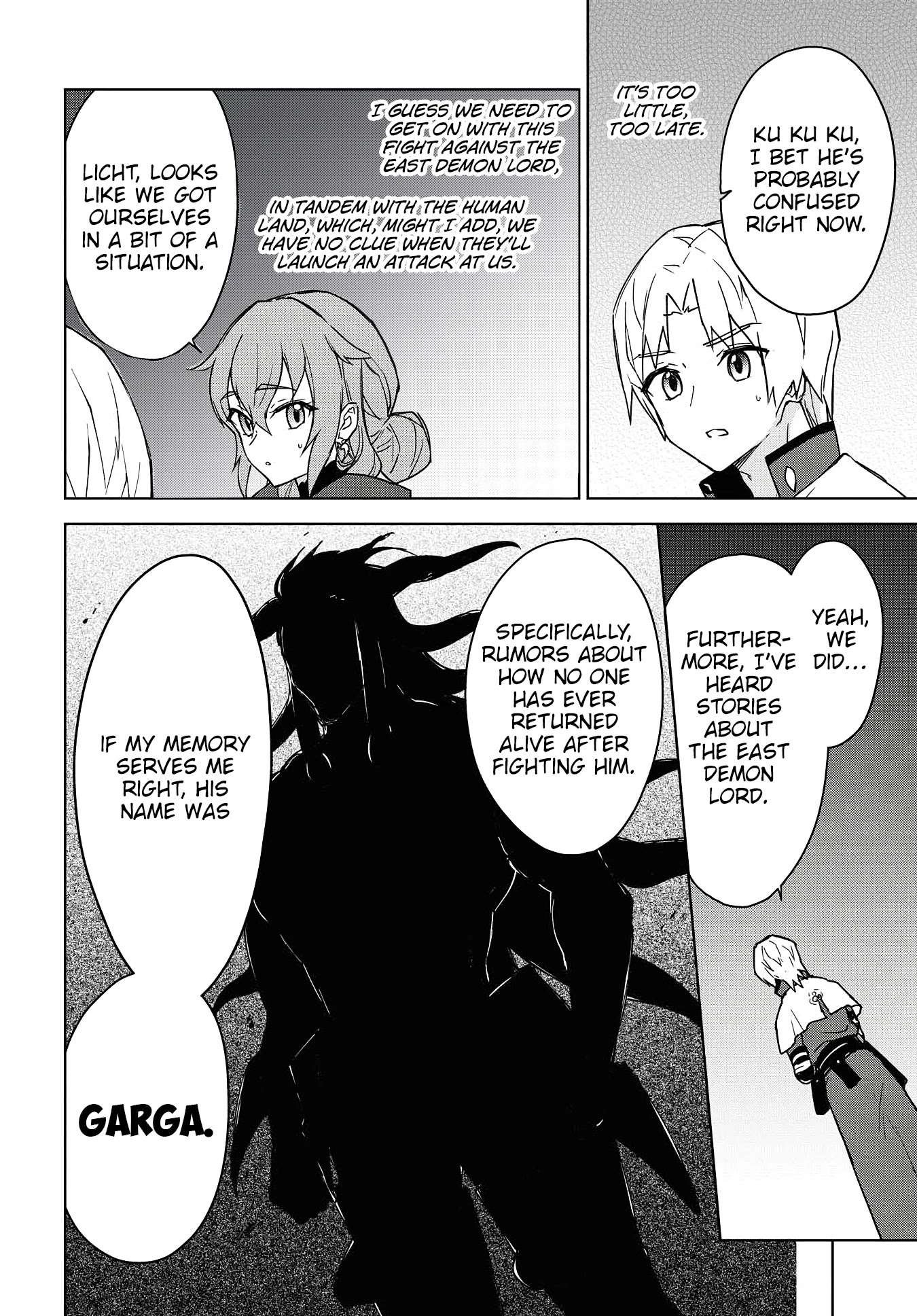 Cheat skill "shisha sosei" ga kakusei shite inishieno maougun wo fukkatsu sasete shimaimashita ~dare mo shinasenai saikyou hiiro~ Chapter 10 page 14 - Chapter 10: Declaration of War