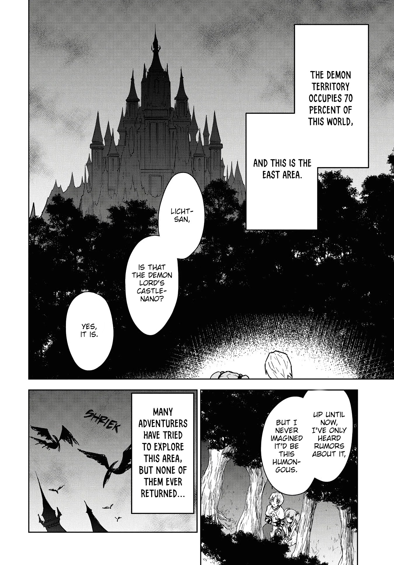 Cheat skill "shisha sosei" ga kakusei shite inishieno maougun wo fukkatsu sasete shimaimashita ~dare mo shinasenai saikyou hiiro~ Chapter 11 page 5 - Chapter 11: The Demon Lord's Castle