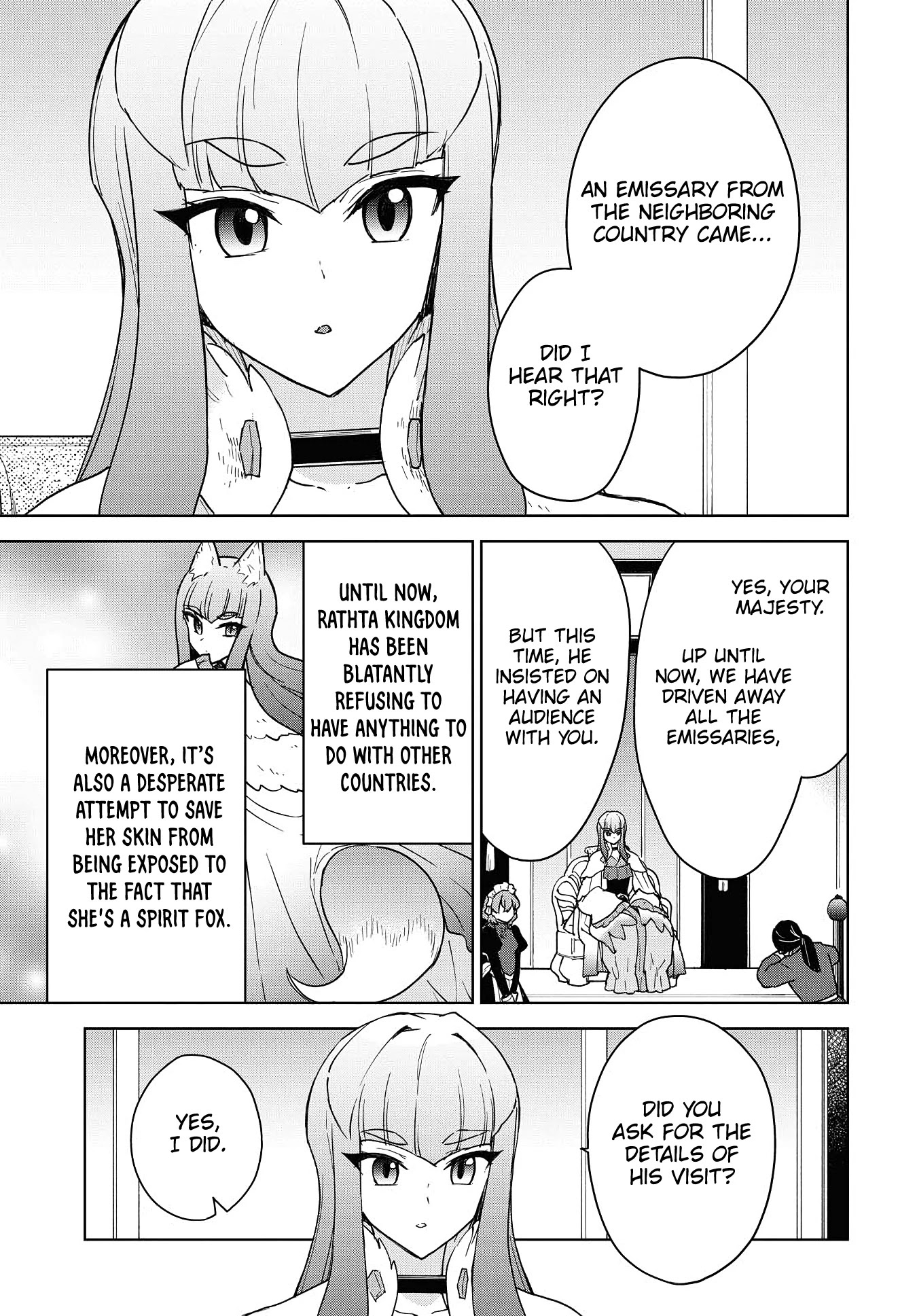 Cheat skill "shisha sosei" ga kakusei shite inishieno maougun wo fukkatsu sasete shimaimashita ~dare mo shinasenai saikyou hiiro~ Chapter 15 page 4 - Chapter 15: The Resaga Kingdom’s Emissary