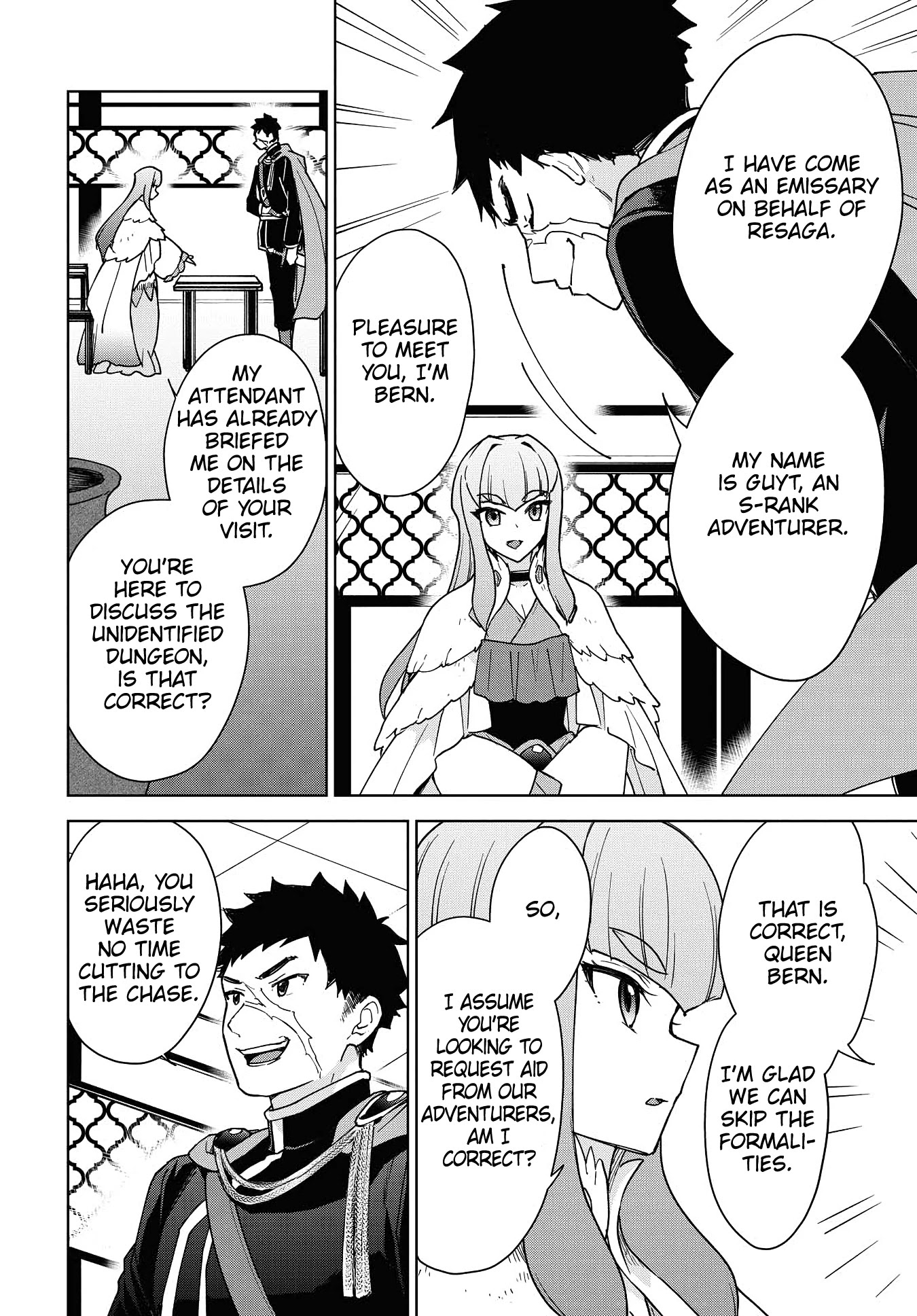 Cheat skill "shisha sosei" ga kakusei shite inishieno maougun wo fukkatsu sasete shimaimashita ~dare mo shinasenai saikyou hiiro~ Chapter 15 page 9 - Chapter 15: The Resaga Kingdom’s Emissary