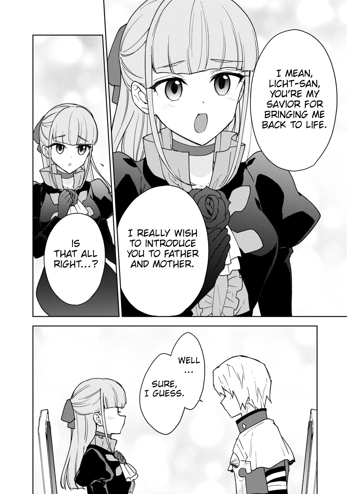 Cheat skill "shisha sosei" ga kakusei shite inishieno maougun wo fukkatsu sasete shimaimashita ~dare mo shinasenai saikyou hiiro~ Chapter 18 page 7 - Chapter 18: Home