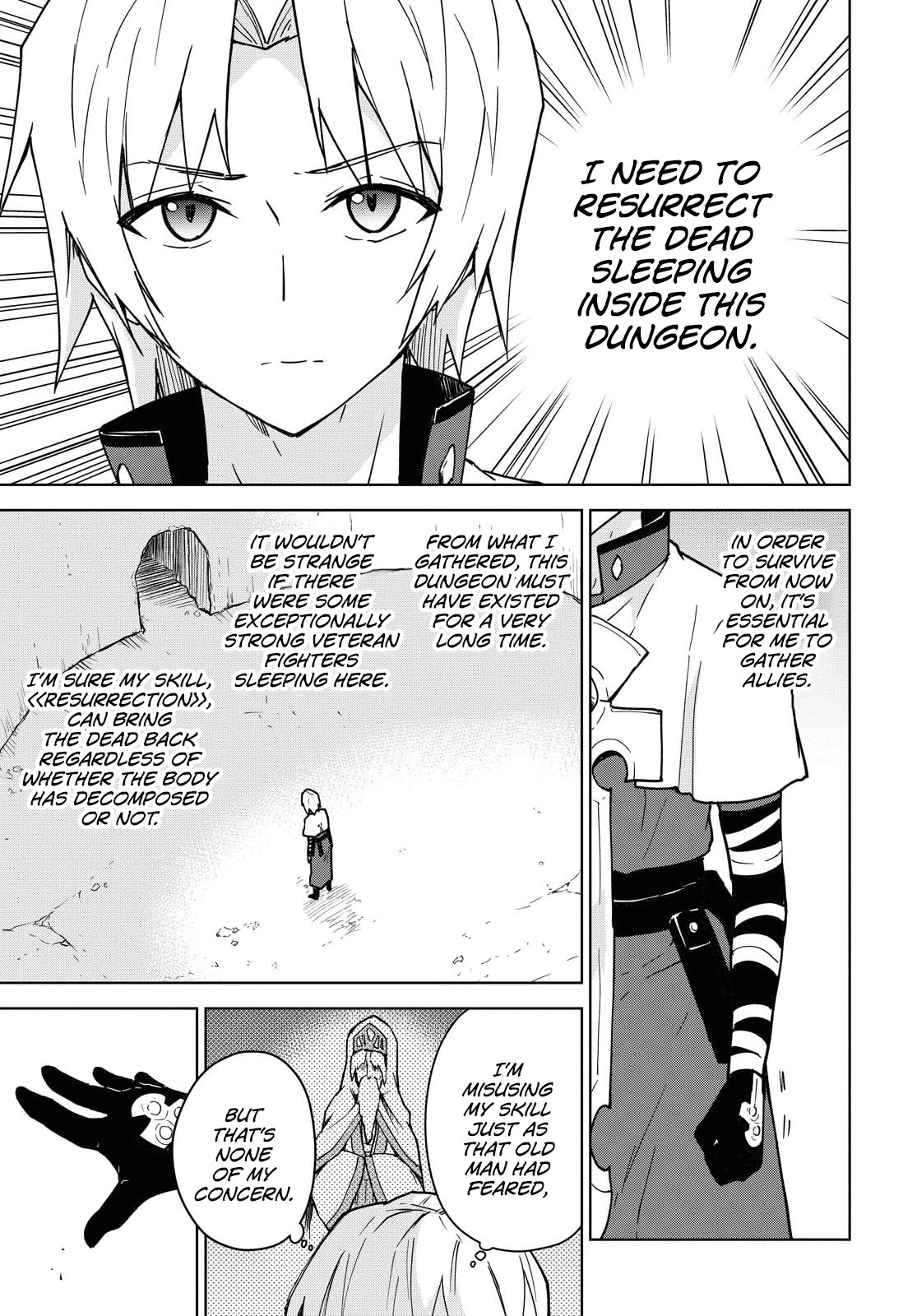 Cheat skill "shisha sosei" ga kakusei shite inishieno maougun wo fukkatsu sasete shimaimashita ~dare mo shinasenai saikyou hiiro~ Chapter 2 page 11 - Chapter 2