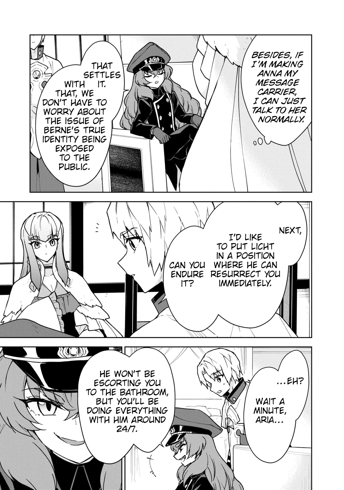 Cheat skill "shisha sosei" ga kakusei shite inishieno maougun wo fukkatsu sasete shimaimashita ~dare mo shinasenai saikyou hiiro~ Chapter 23 page 34 - Chapter 23: Regulation