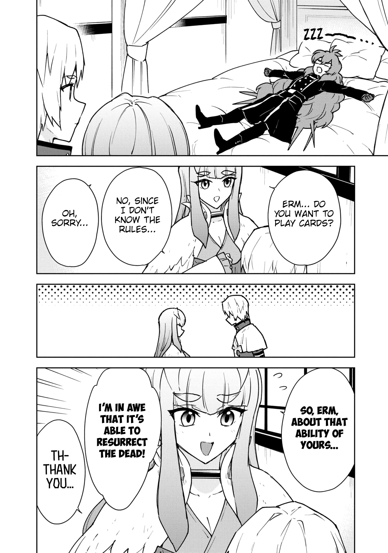 Cheat skill "shisha sosei" ga kakusei shite inishieno maougun wo fukkatsu sasete shimaimashita ~dare mo shinasenai saikyou hiiro~ Chapter 24 page 11 - Chapter 24: Assassin