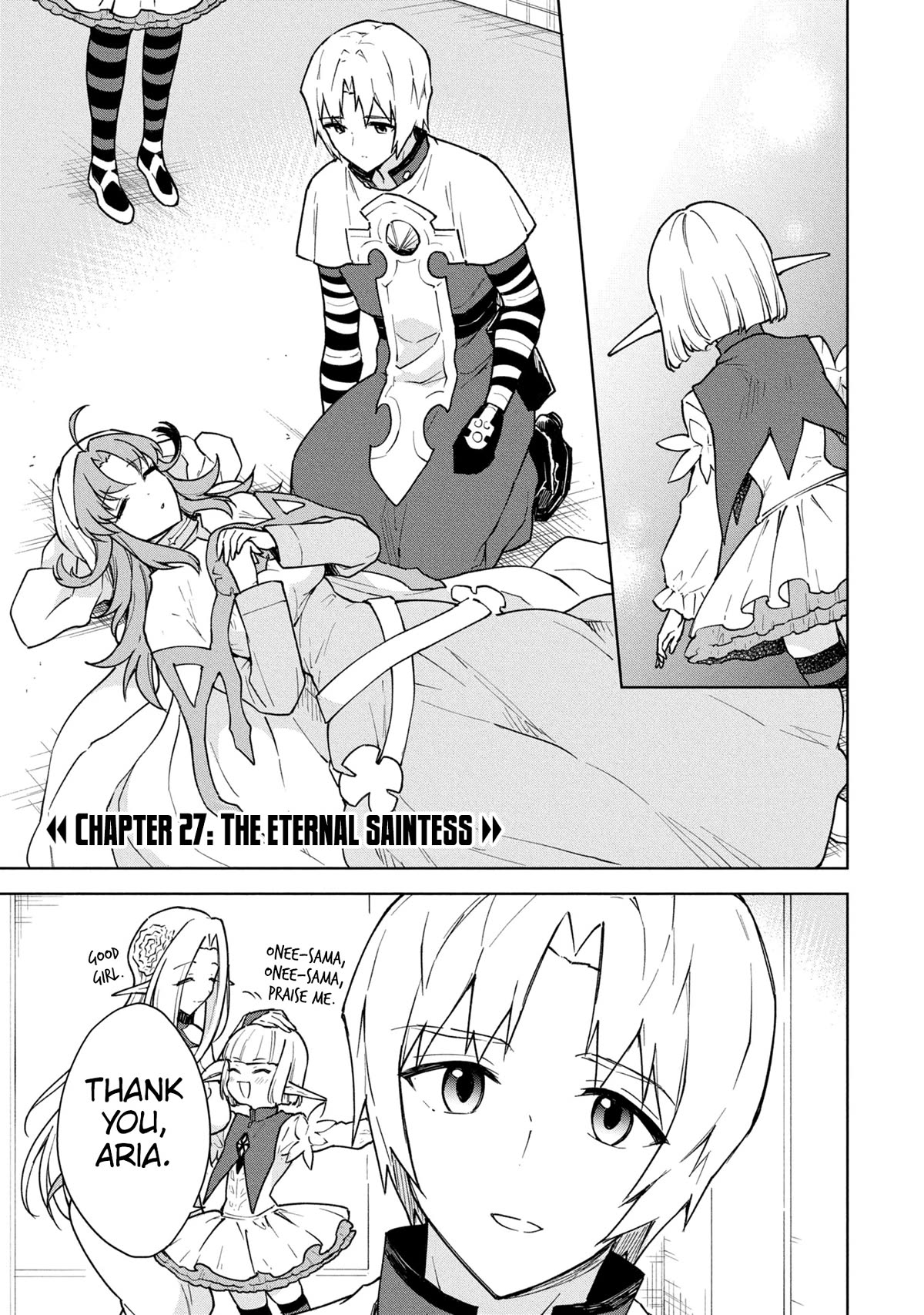 Cheat skill "shisha sosei" ga kakusei shite inishieno maougun wo fukkatsu sasete shimaimashita ~dare mo shinasenai saikyou hiiro~ Chapter 27 page 2 - Chapter 27: The Eternal Saintess