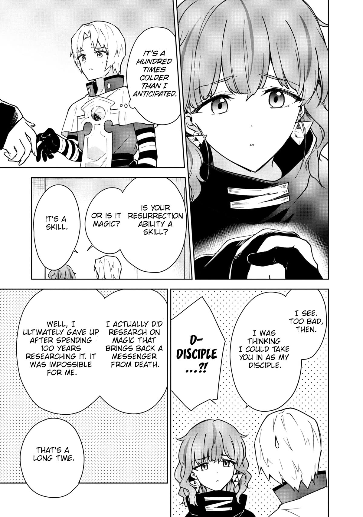 Cheat skill "shisha sosei" ga kakusei shite inishieno maougun wo fukkatsu sasete shimaimashita ~dare mo shinasenai saikyou hiiro~ Chapter 29 page 33 - Chapter 29: I'm so sorry