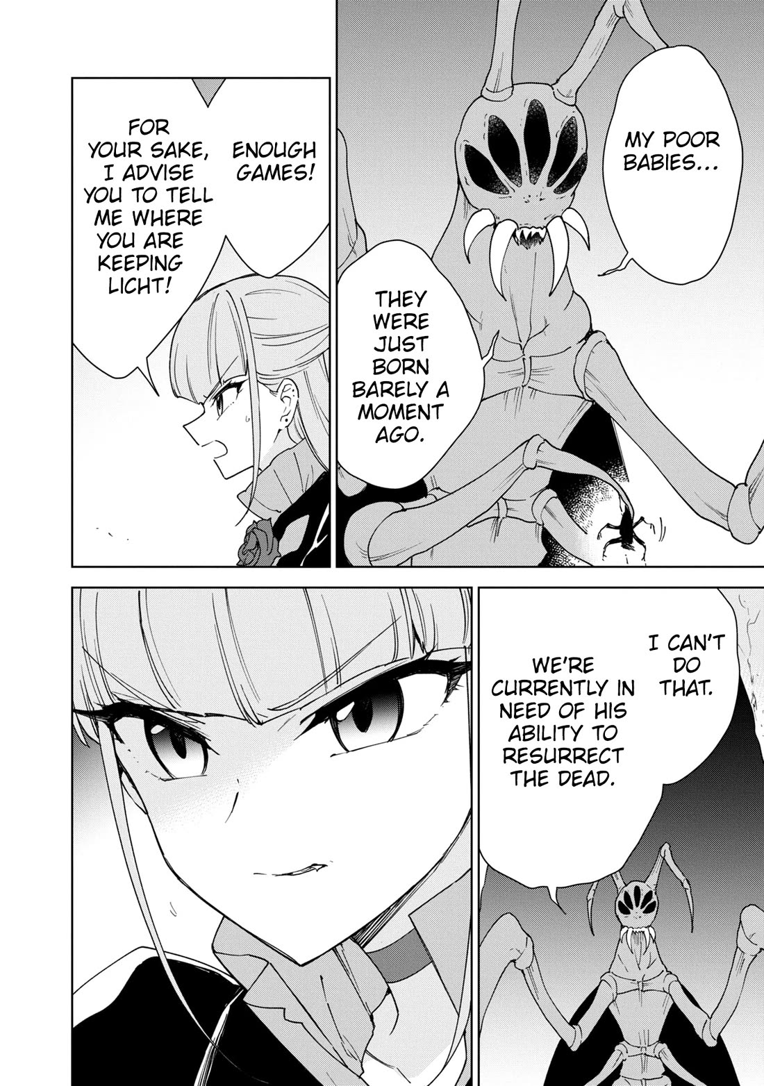 Cheat skill "shisha sosei" ga kakusei shite inishieno maougun wo fukkatsu sasete shimaimashita ~dare mo shinasenai saikyou hiiro~ Chapter 32 page 24 - Chapter 32: Aranea