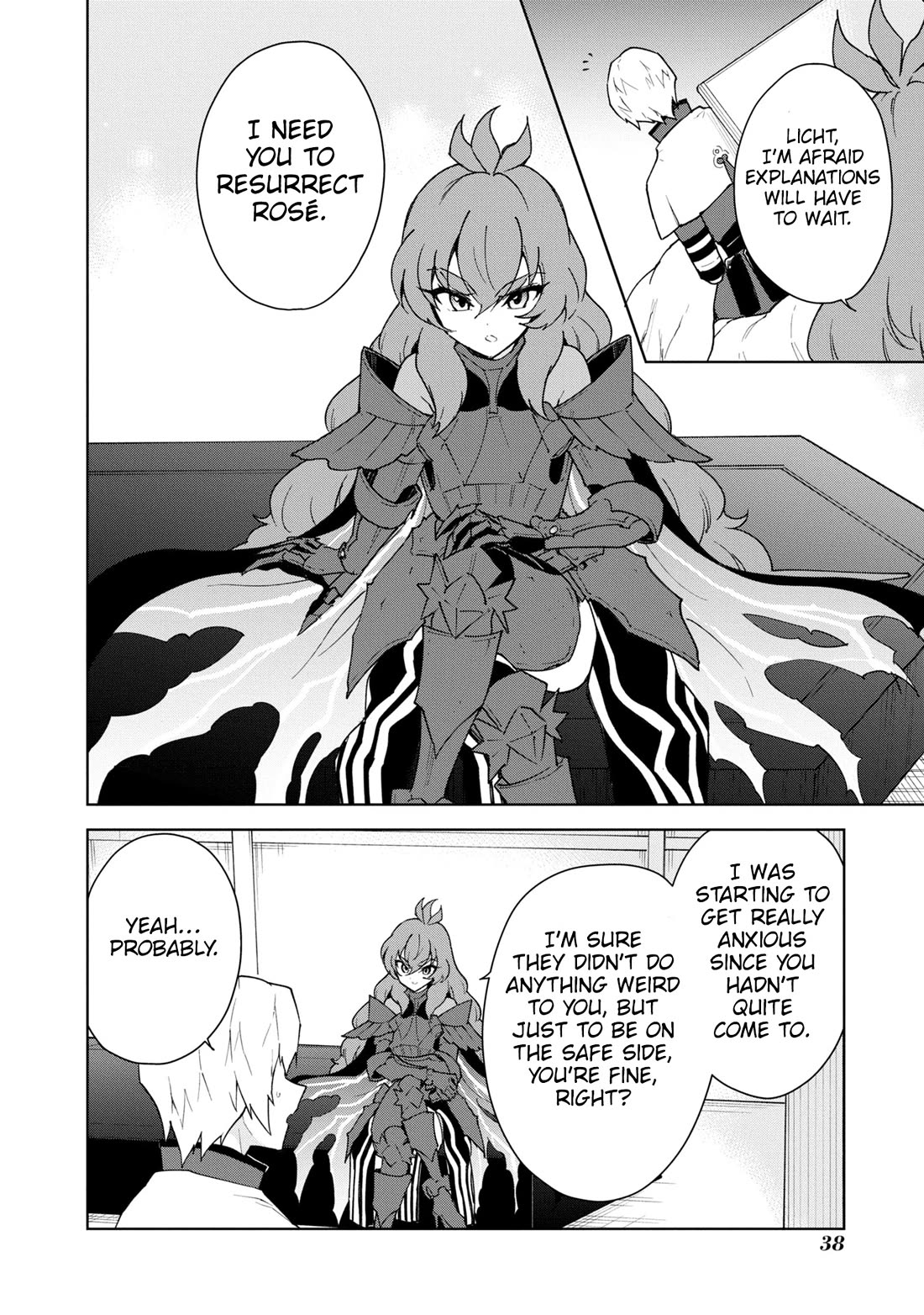 Cheat skill "shisha sosei" ga kakusei shite inishieno maougun wo fukkatsu sasete shimaimashita ~dare mo shinasenai saikyou hiiro~ Chapter 35 page 7 - Chapter 35: Promise