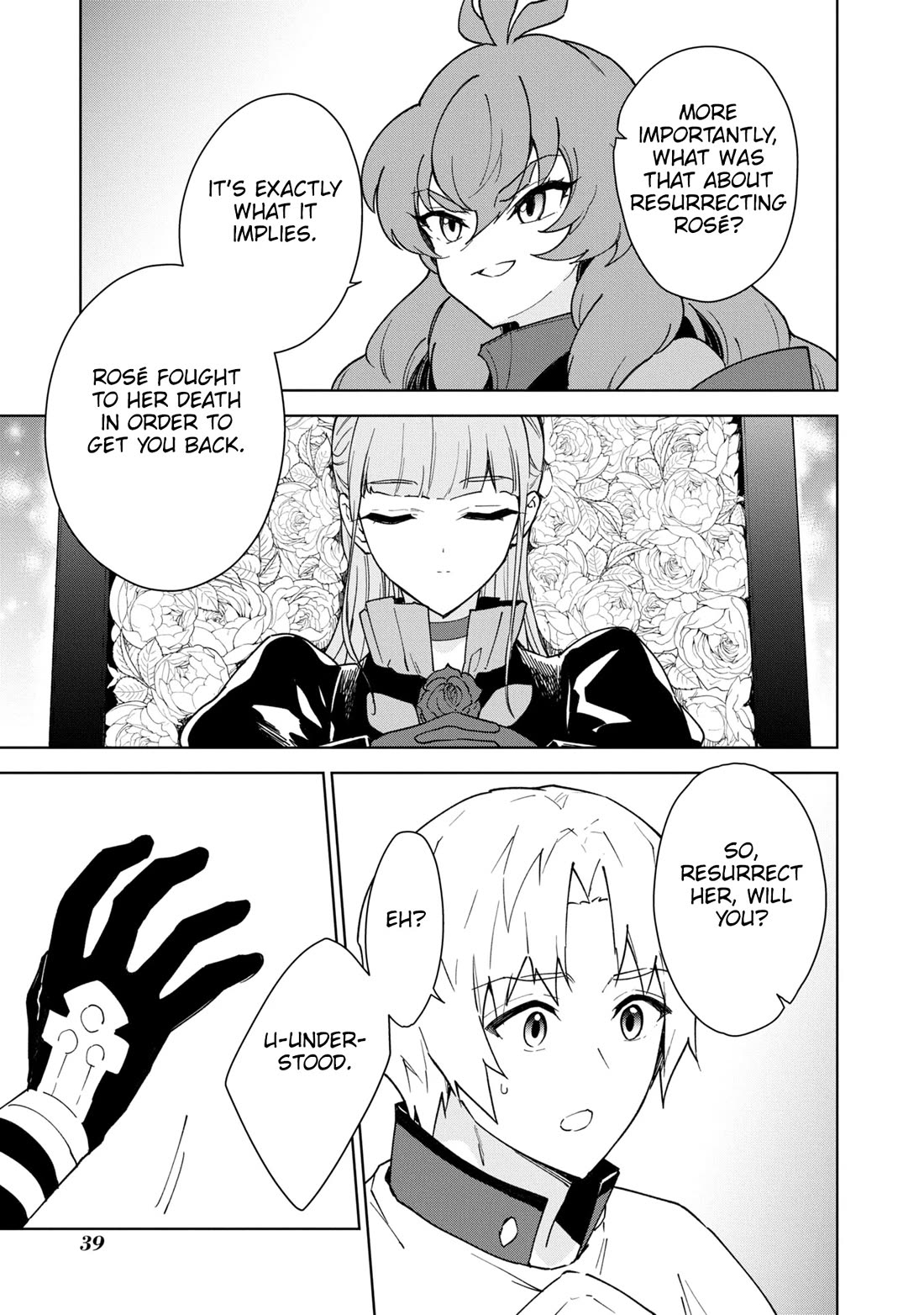 Cheat skill "shisha sosei" ga kakusei shite inishieno maougun wo fukkatsu sasete shimaimashita ~dare mo shinasenai saikyou hiiro~ Chapter 35 page 8 - Chapter 35: Promise