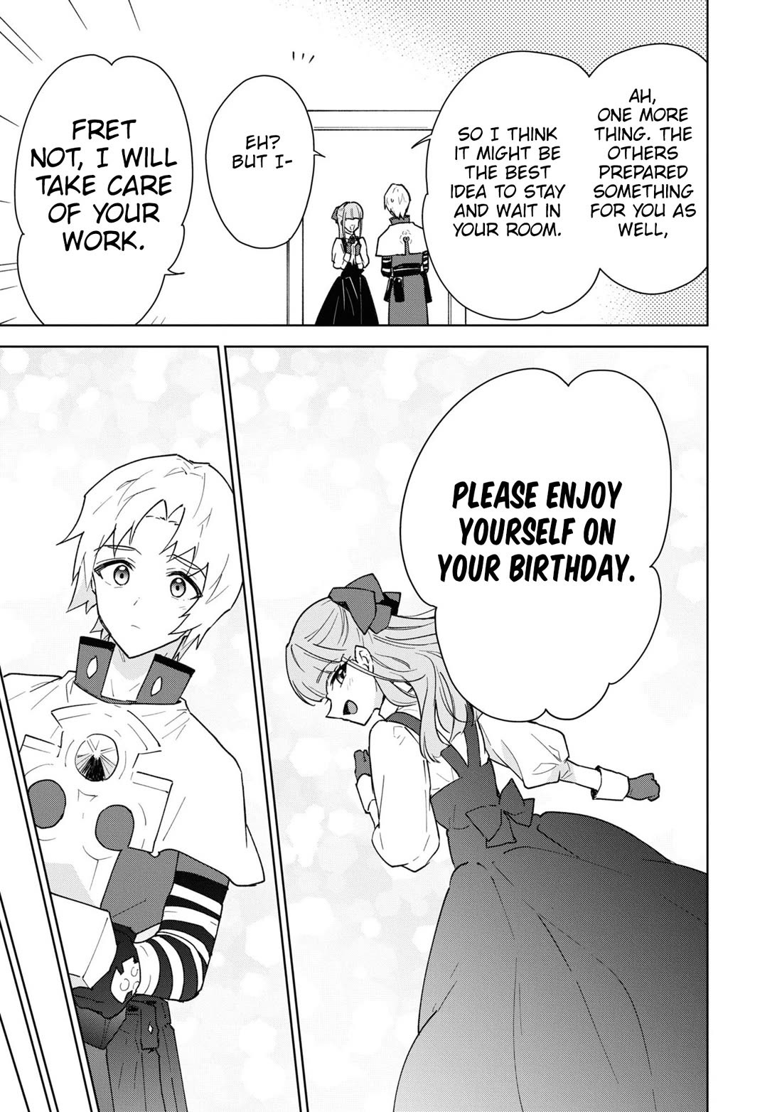 Cheat skill "shisha sosei" ga kakusei shite inishieno maougun wo fukkatsu sasete shimaimashita ~dare mo shinasenai saikyou hiiro~ Chapter 36 page 17 - Chapter 36: Birthday