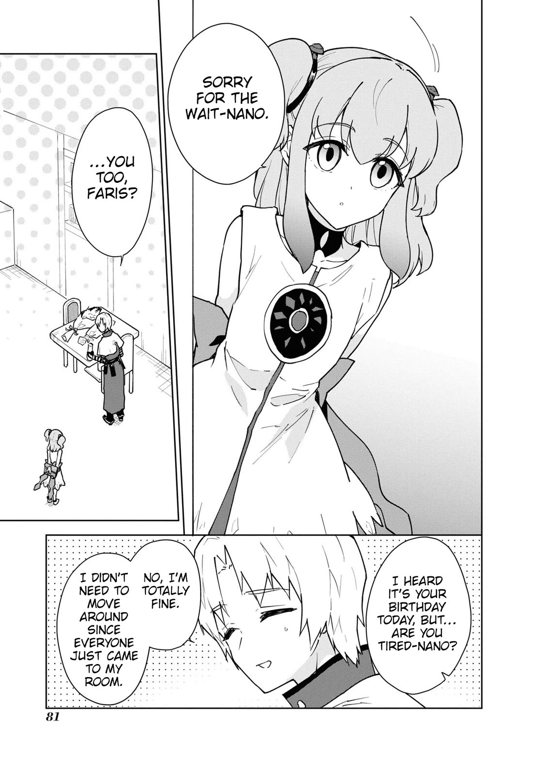 Cheat skill "shisha sosei" ga kakusei shite inishieno maougun wo fukkatsu sasete shimaimashita ~dare mo shinasenai saikyou hiiro~ Chapter 36 page 23 - Chapter 36: Birthday