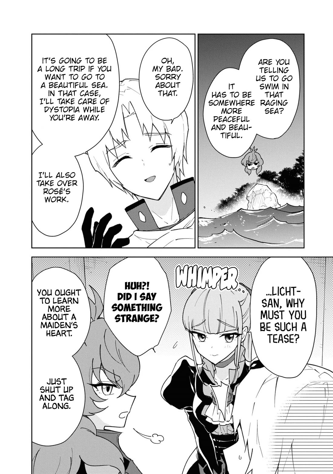 Cheat skill "shisha sosei" ga kakusei shite inishieno maougun wo fukkatsu sasete shimaimashita ~dare mo shinasenai saikyou hiiro~ Chapter 37 page 11 - Chapter 37: Sea, swimsuits and companions