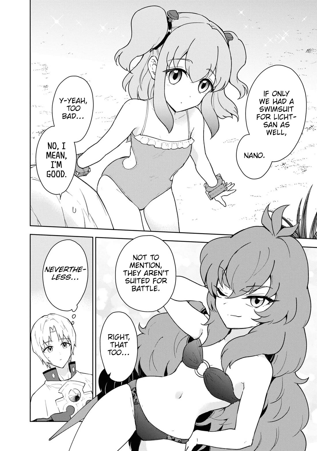Cheat skill "shisha sosei" ga kakusei shite inishieno maougun wo fukkatsu sasete shimaimashita ~dare mo shinasenai saikyou hiiro~ Chapter 37 page 22 - Chapter 37: Sea, swimsuits and companions