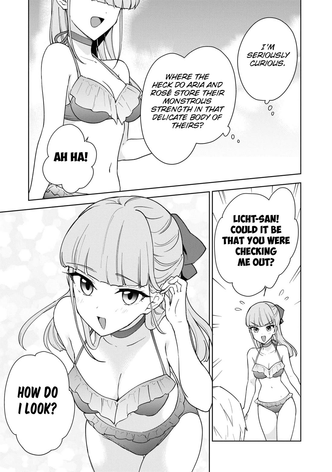 Cheat skill "shisha sosei" ga kakusei shite inishieno maougun wo fukkatsu sasete shimaimashita ~dare mo shinasenai saikyou hiiro~ Chapter 37 page 23 - Chapter 37: Sea, swimsuits and companions