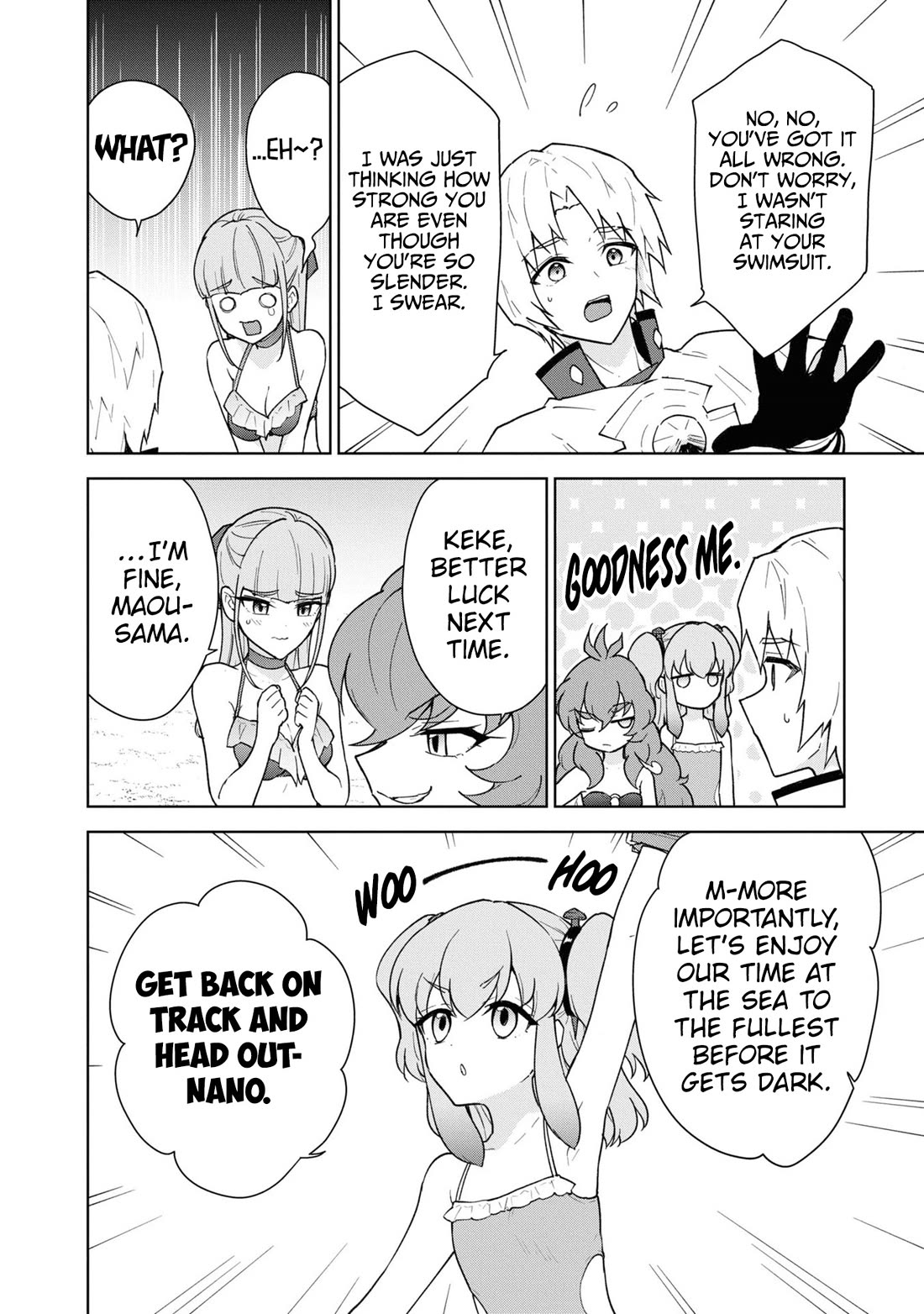 Cheat skill "shisha sosei" ga kakusei shite inishieno maougun wo fukkatsu sasete shimaimashita ~dare mo shinasenai saikyou hiiro~ Chapter 37 page 24 - Chapter 37: Sea, swimsuits and companions