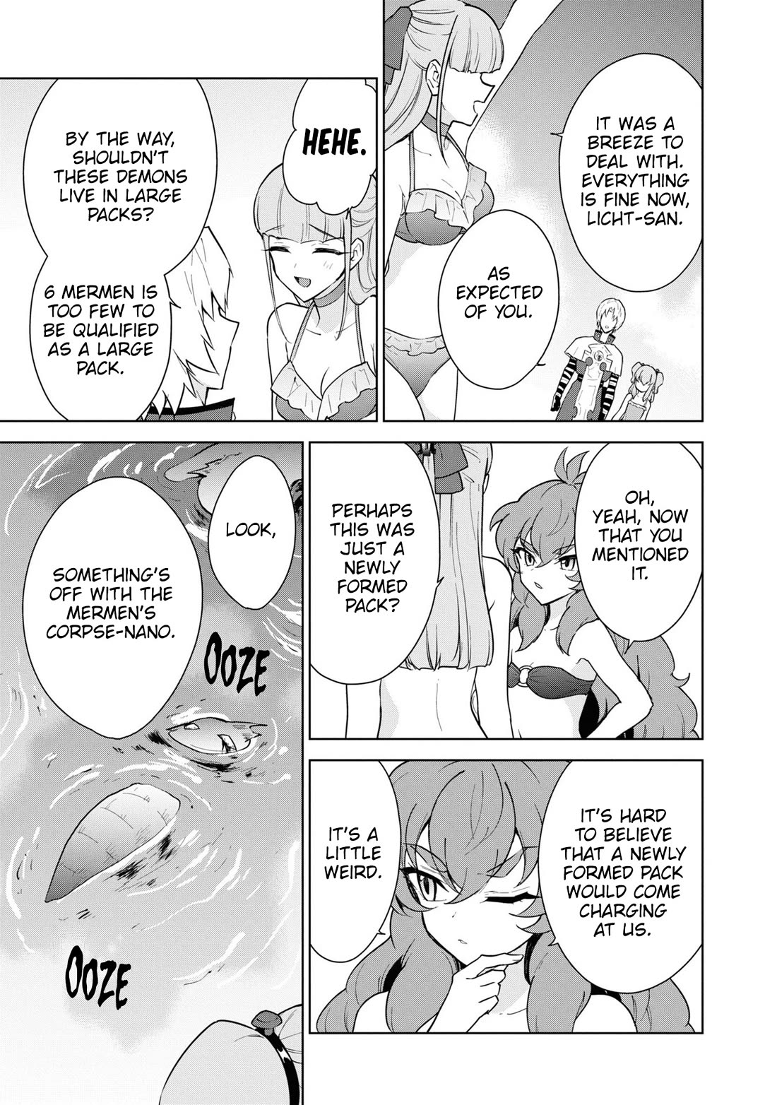 Cheat skill "shisha sosei" ga kakusei shite inishieno maougun wo fukkatsu sasete shimaimashita ~dare mo shinasenai saikyou hiiro~ Chapter 37 page 33 - Chapter 37: Sea, swimsuits and companions