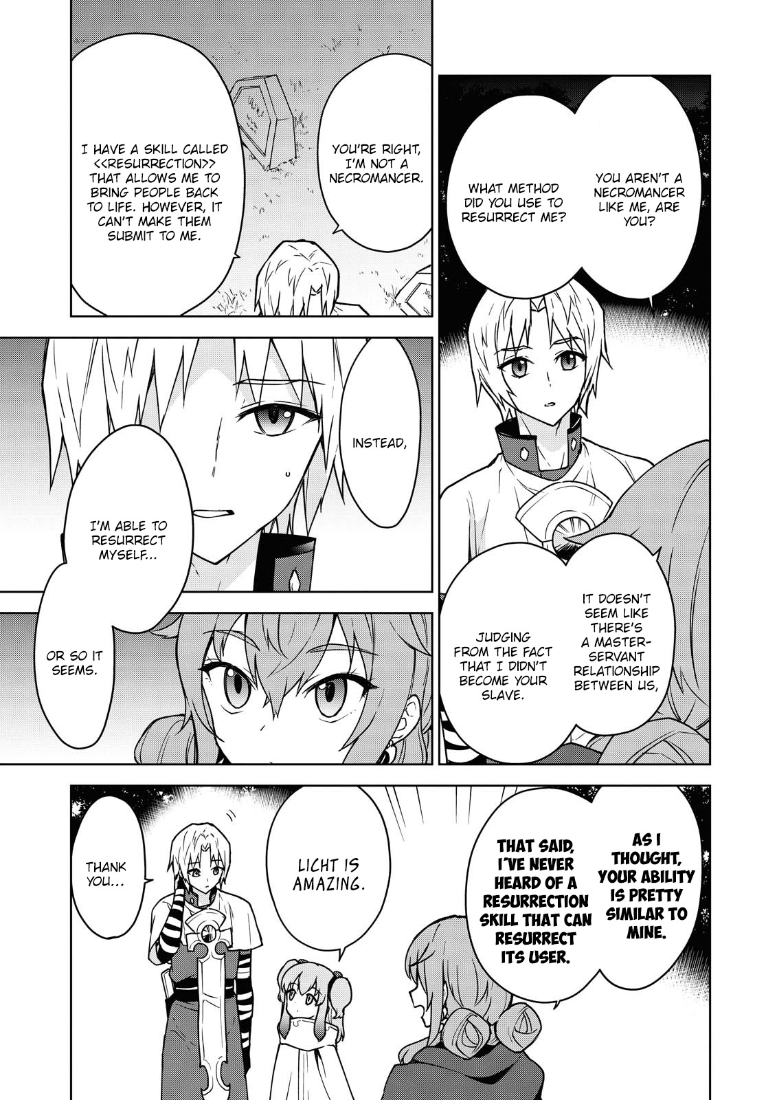 Cheat skill "shisha sosei" ga kakusei shite inishieno maougun wo fukkatsu sasete shimaimashita ~dare mo shinasenai saikyou hiiro~ Chapter 4 page 7 - Chapter 4: The Eternal Necromancer