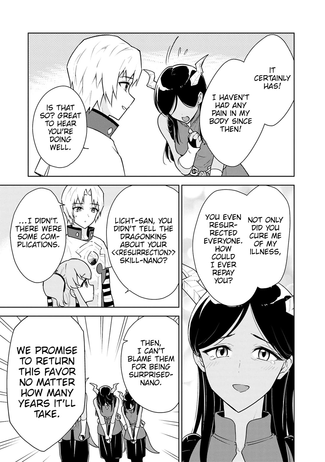 Cheat skill "shisha sosei" ga kakusei shite inishieno maougun wo fukkatsu sasete shimaimashita ~dare mo shinasenai saikyou hiiro~ Chapter 41 page 28 - Chapter 41: Dragonkin's Tribulation <Part 2>