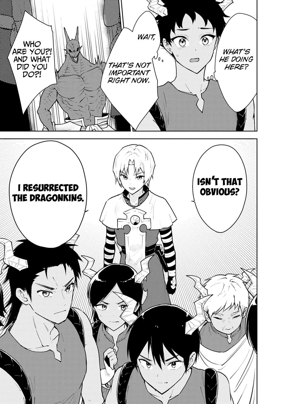 Cheat skill "shisha sosei" ga kakusei shite inishieno maougun wo fukkatsu sasete shimaimashita ~dare mo shinasenai saikyou hiiro~ Chapter 41 page 4 - Chapter 41: Dragonkin's Tribulation <Part 2>