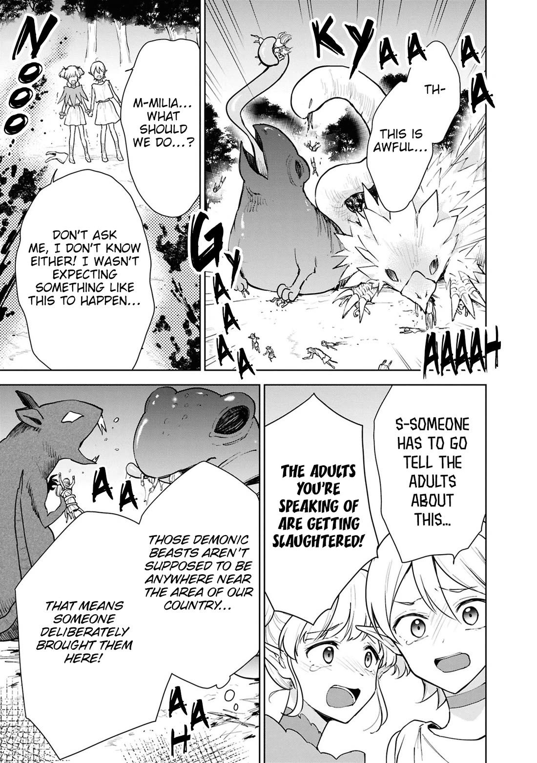 Cheat skill "shisha sosei" ga kakusei shite inishieno maougun wo fukkatsu sasete shimaimashita ~dare mo shinasenai saikyou hiiro~ Chapter 42 page 21 - Chapter 42: Elf's Tribulation <Part 1>