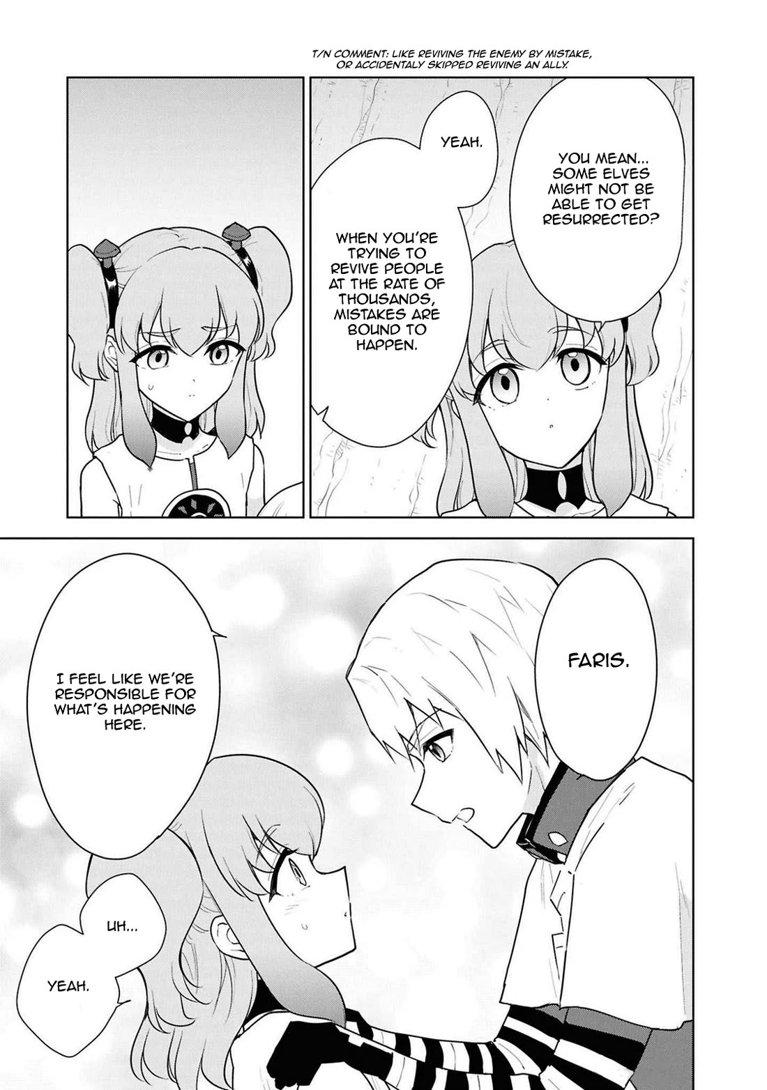 Cheat skill "shisha sosei" ga kakusei shite inishieno maougun wo fukkatsu sasete shimaimashita ~dare mo shinasenai saikyou hiiro~ Chapter 44 page 14 - Chapter 44: The Elves' Tribulation (Part 3)