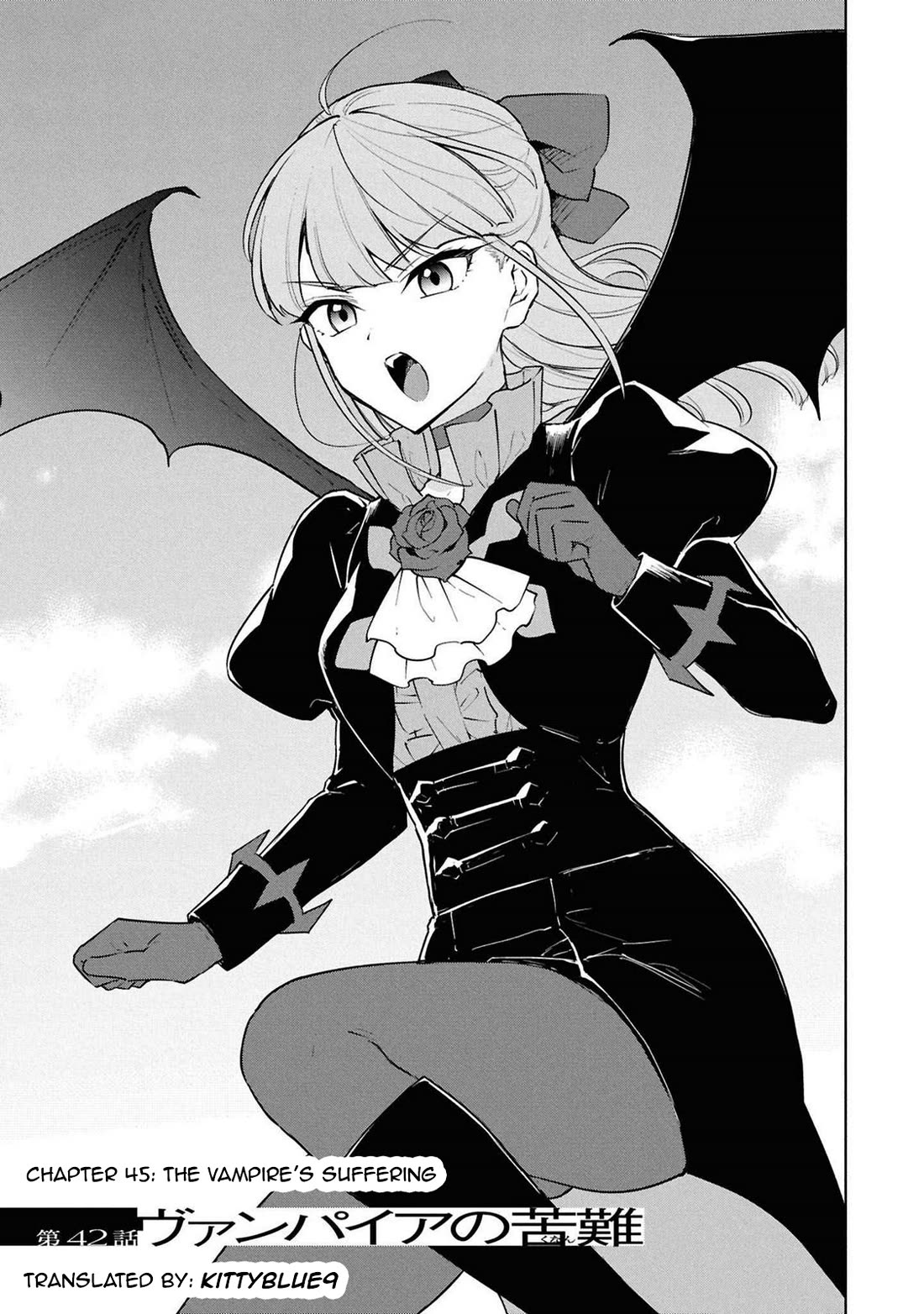 Cheat skill "shisha sosei" ga kakusei shite inishieno maougun wo fukkatsu sasete shimaimashita ~dare mo shinasenai saikyou hiiro~ Chapter 45 page 1 - Chapter 45: The Vampire's Suffering