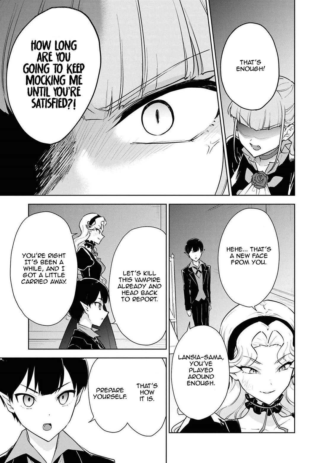 Cheat skill "shisha sosei" ga kakusei shite inishieno maougun wo fukkatsu sasete shimaimashita ~dare mo shinasenai saikyou hiiro~ Chapter 45 page 21 - Chapter 45: The Vampire's Suffering