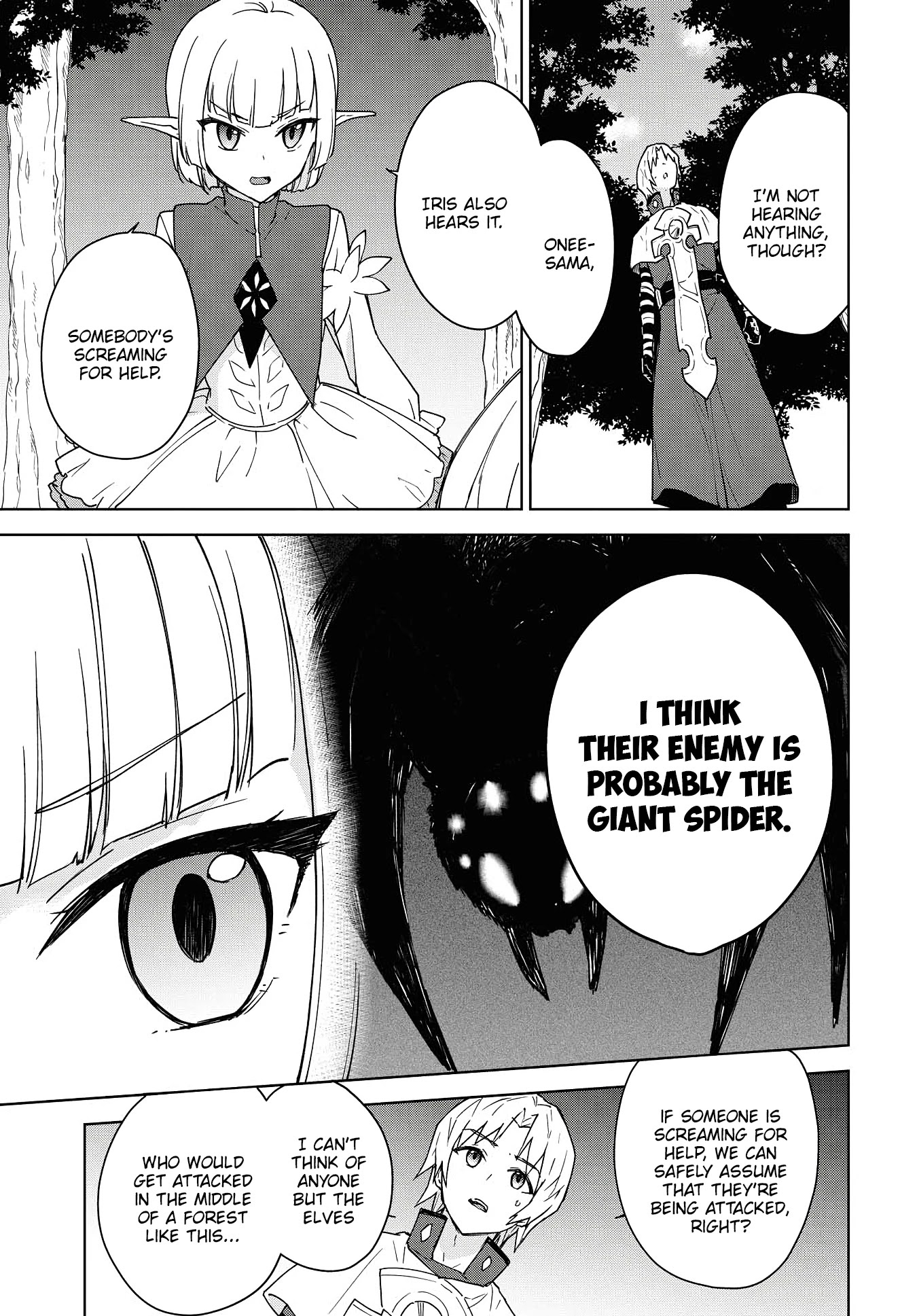 Cheat skill "shisha sosei" ga kakusei shite inishieno maougun wo fukkatsu sasete shimaimashita ~dare mo shinasenai saikyou hiiro~ Chapter 7 page 11 - Chapter 7: The Elven Kingdom