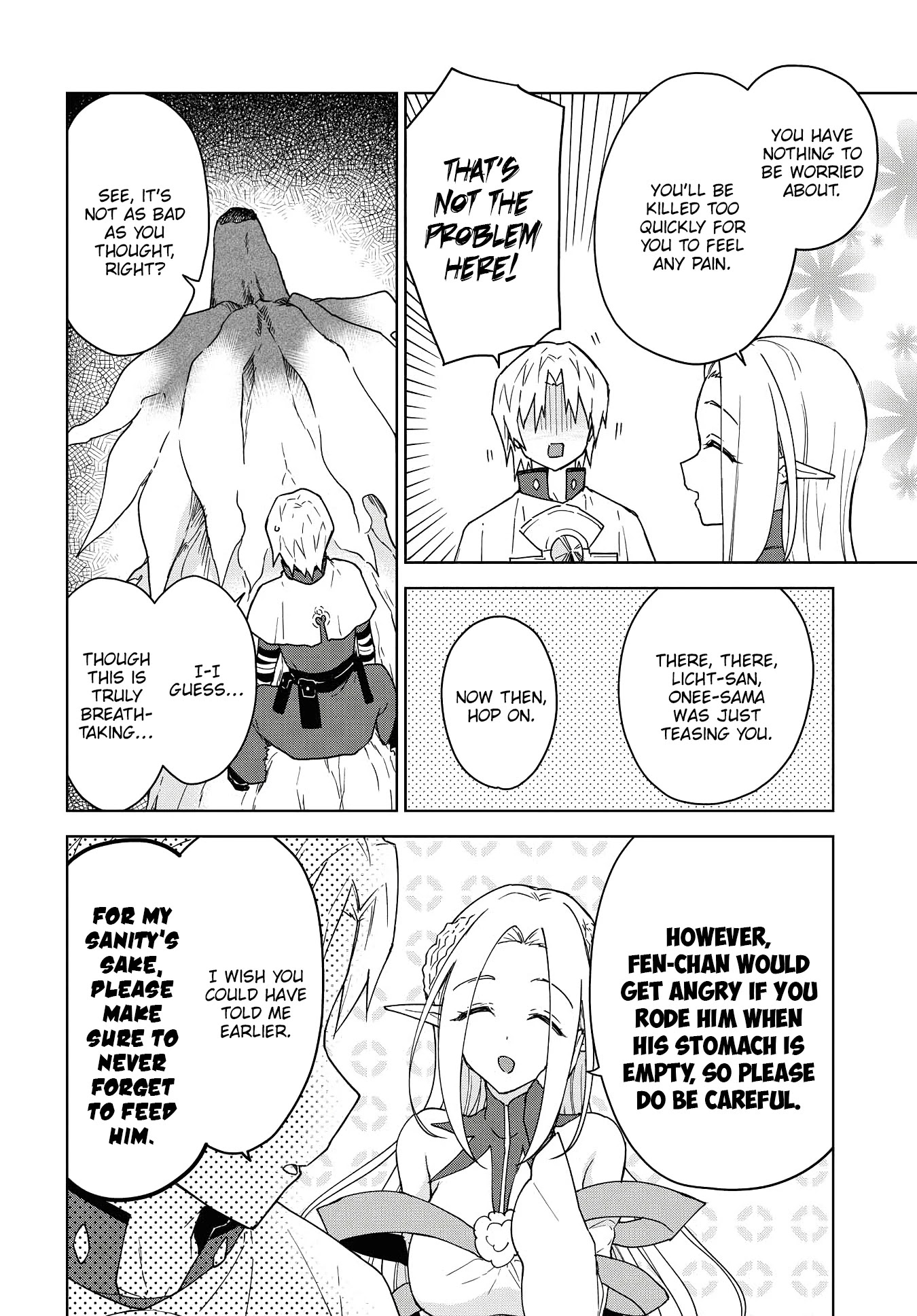 Cheat skill "shisha sosei" ga kakusei shite inishieno maougun wo fukkatsu sasete shimaimashita ~dare mo shinasenai saikyou hiiro~ Chapter 7 page 8 - Chapter 7: The Elven Kingdom