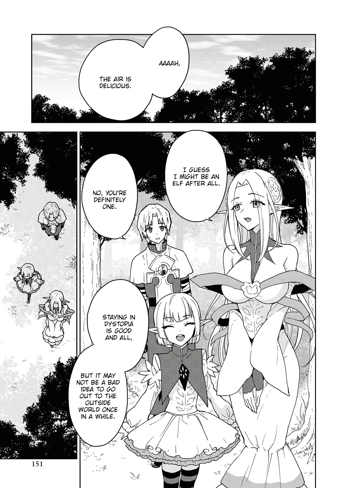 Cheat skill "shisha sosei" ga kakusei shite inishieno maougun wo fukkatsu sasete shimaimashita ~dare mo shinasenai saikyou hiiro~ Chapter 7 page 9 - Chapter 7: The Elven Kingdom