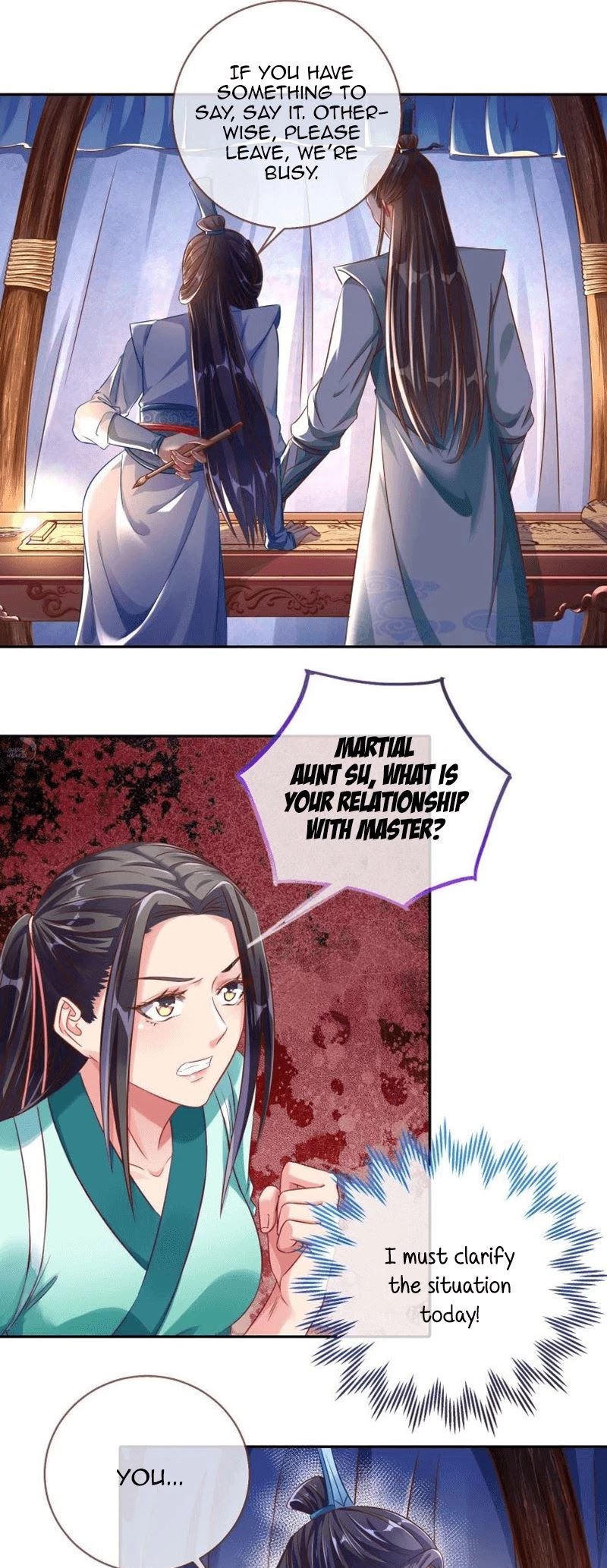 Cheating Men Must Die Chapter 117 page 13 - Chapter 117: This Feng Wushuang -- What is the relationship between you and master?